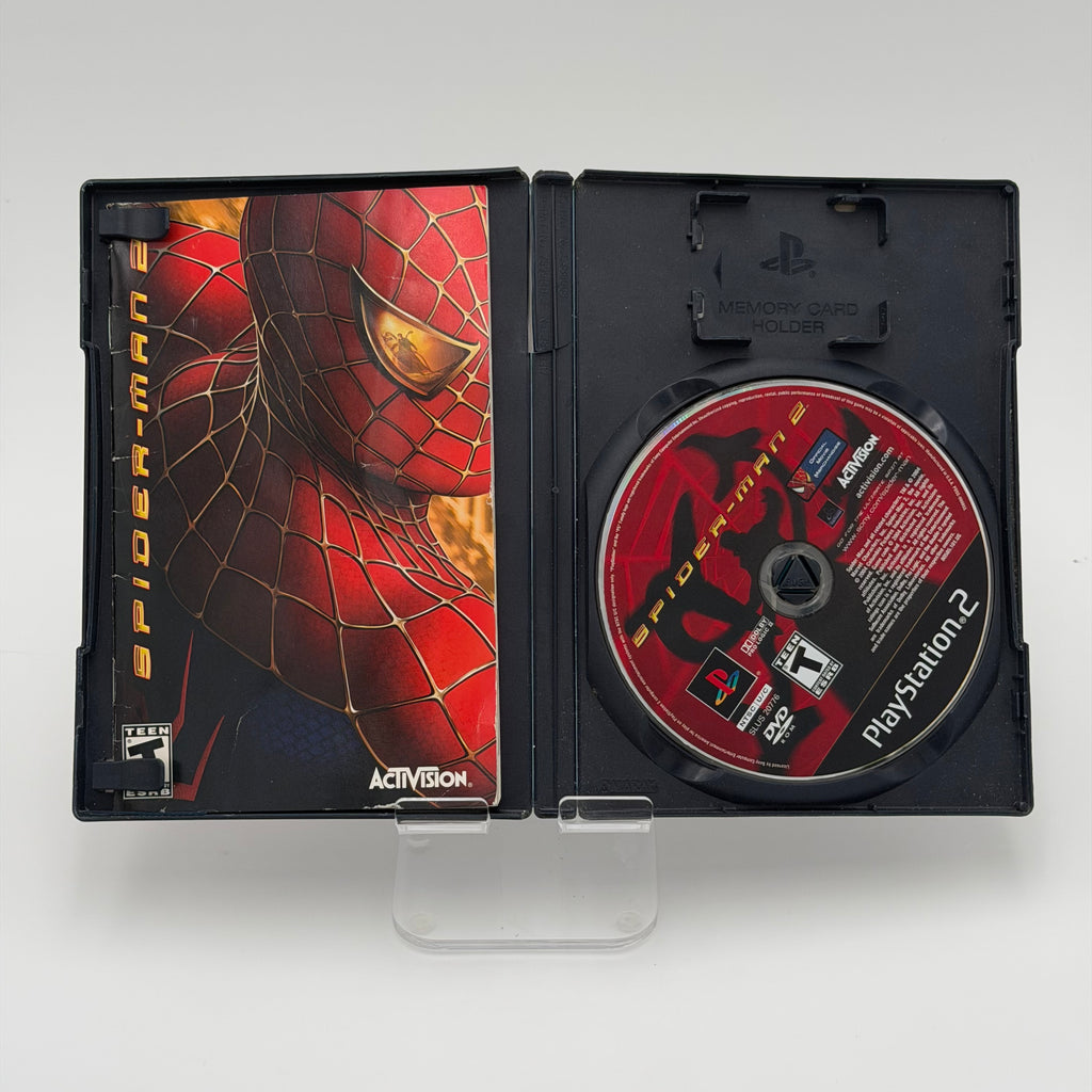 PlayStation 2 Spider-Man 2 Video Game - Black