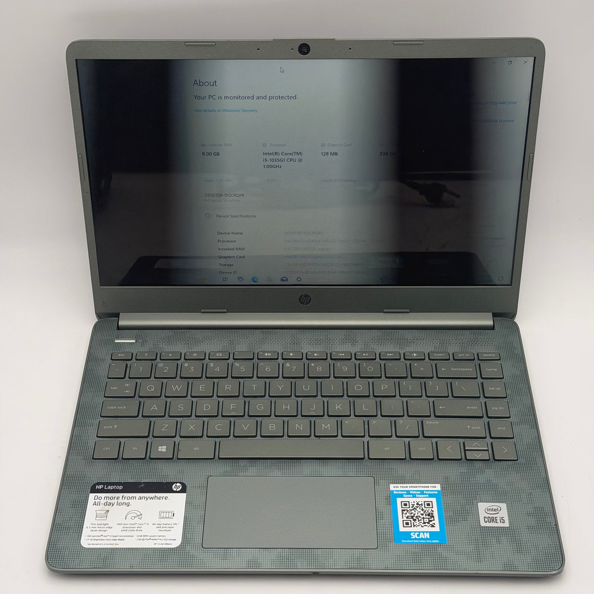 HP 14-DQ1088WM i5 8GB 1256GB