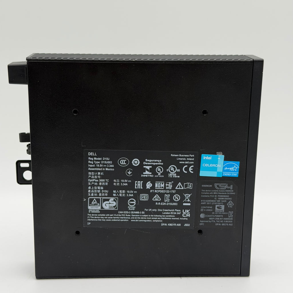 Dell OptiPlex 3000 D15U Desktop Computer - Black