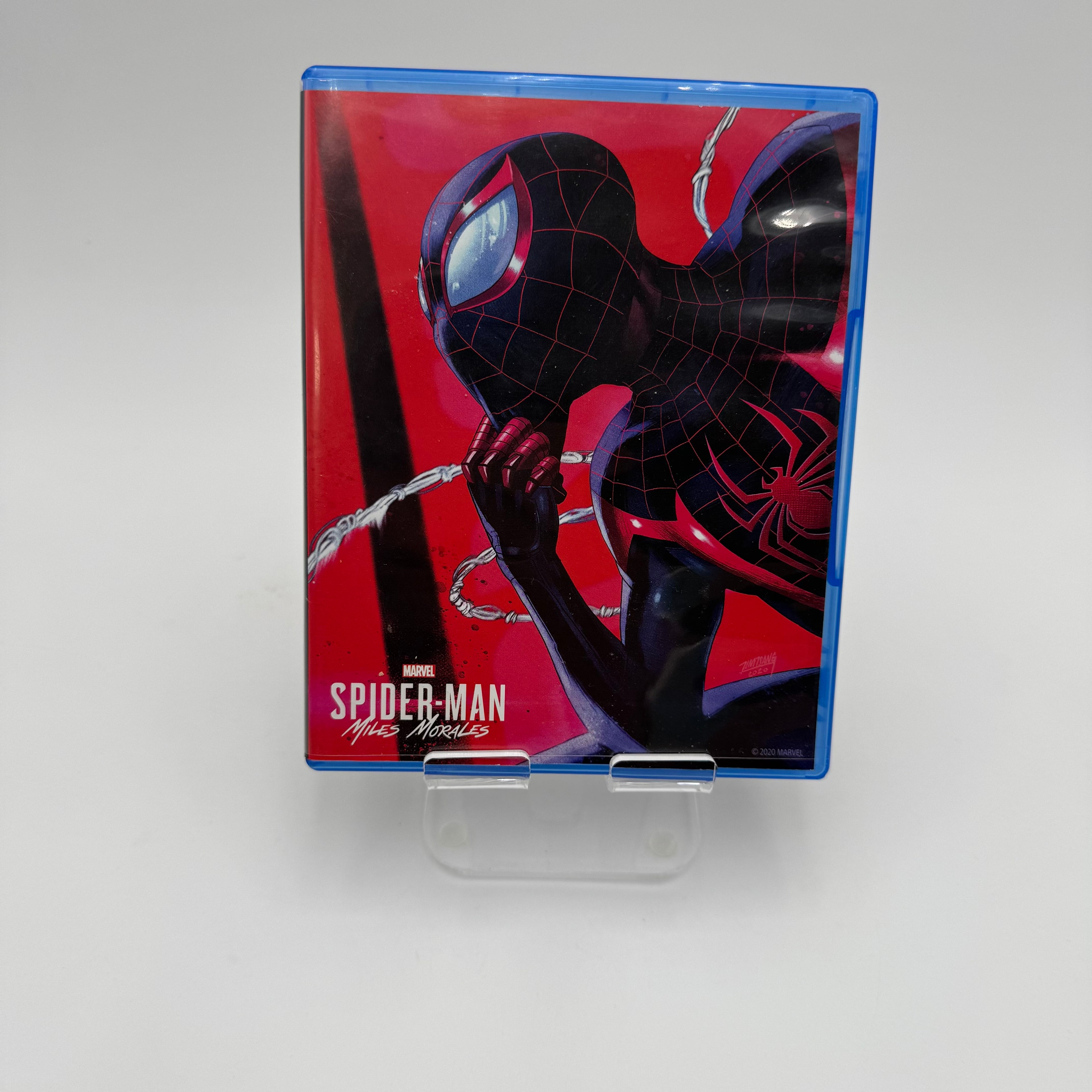 Marvel Spider-Man: Miles Morales for PlayStation 4 - Used, Blue, Case, Manual & Inserts