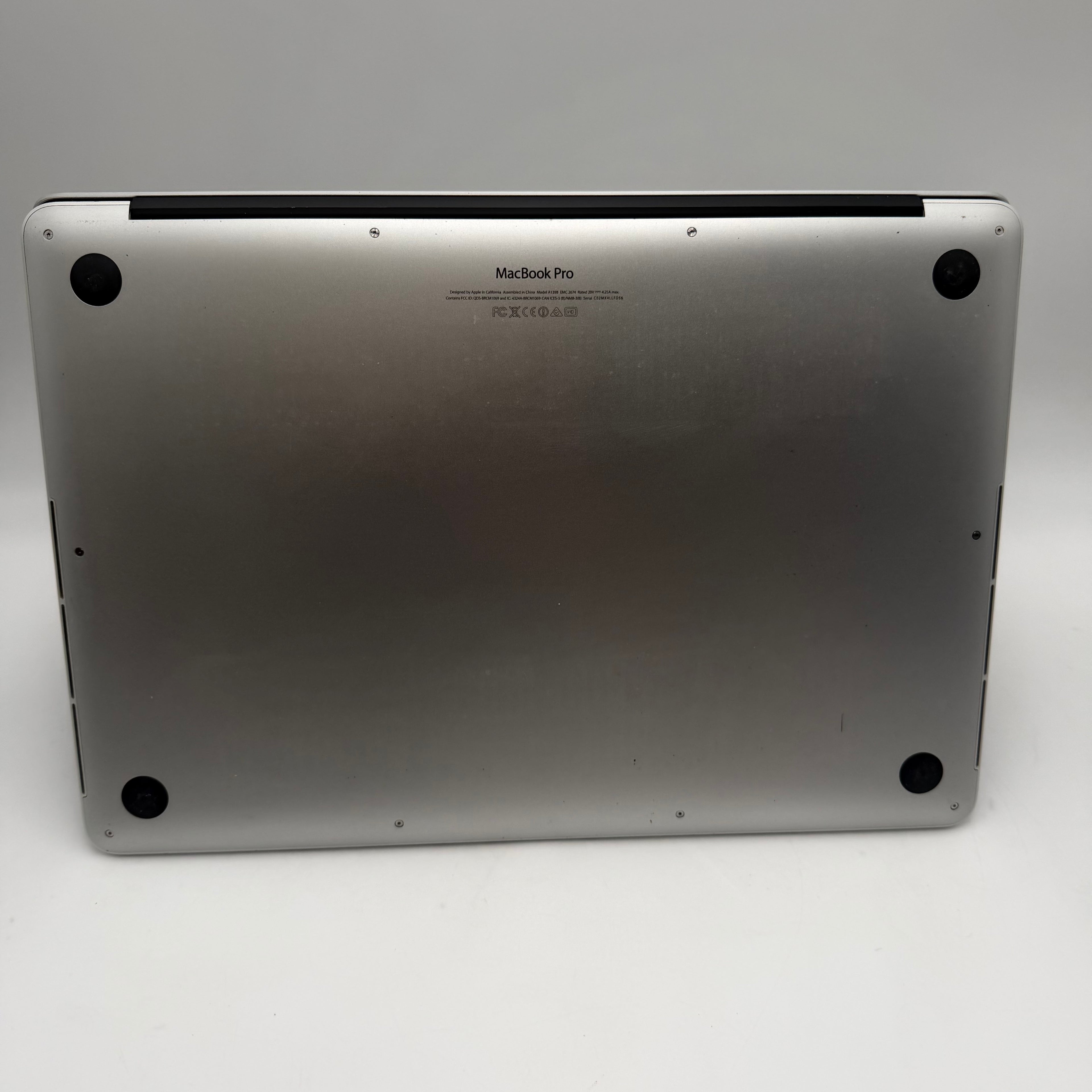 Apple MacBook Pro 15" A1398 2013 Laptop - Silver - Broken