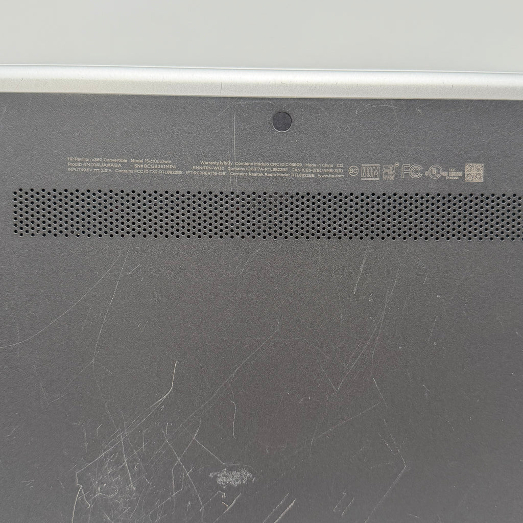 NY09-59185 HP Pavilion x360 15-cr0037wm Laptop
