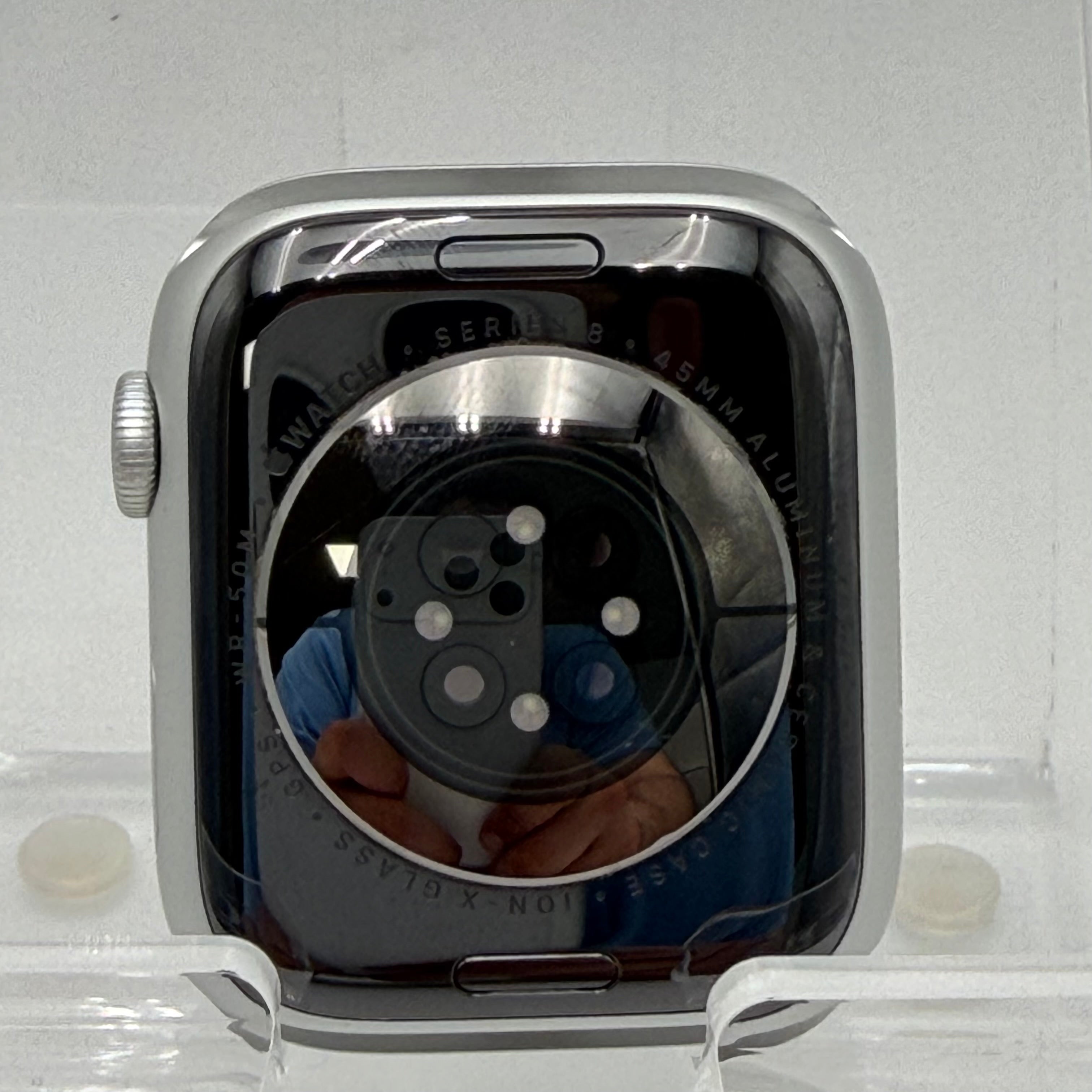 GPS Only Apple Watch Series 8 45MM Midnight Aluminum Black Sport Band A2771