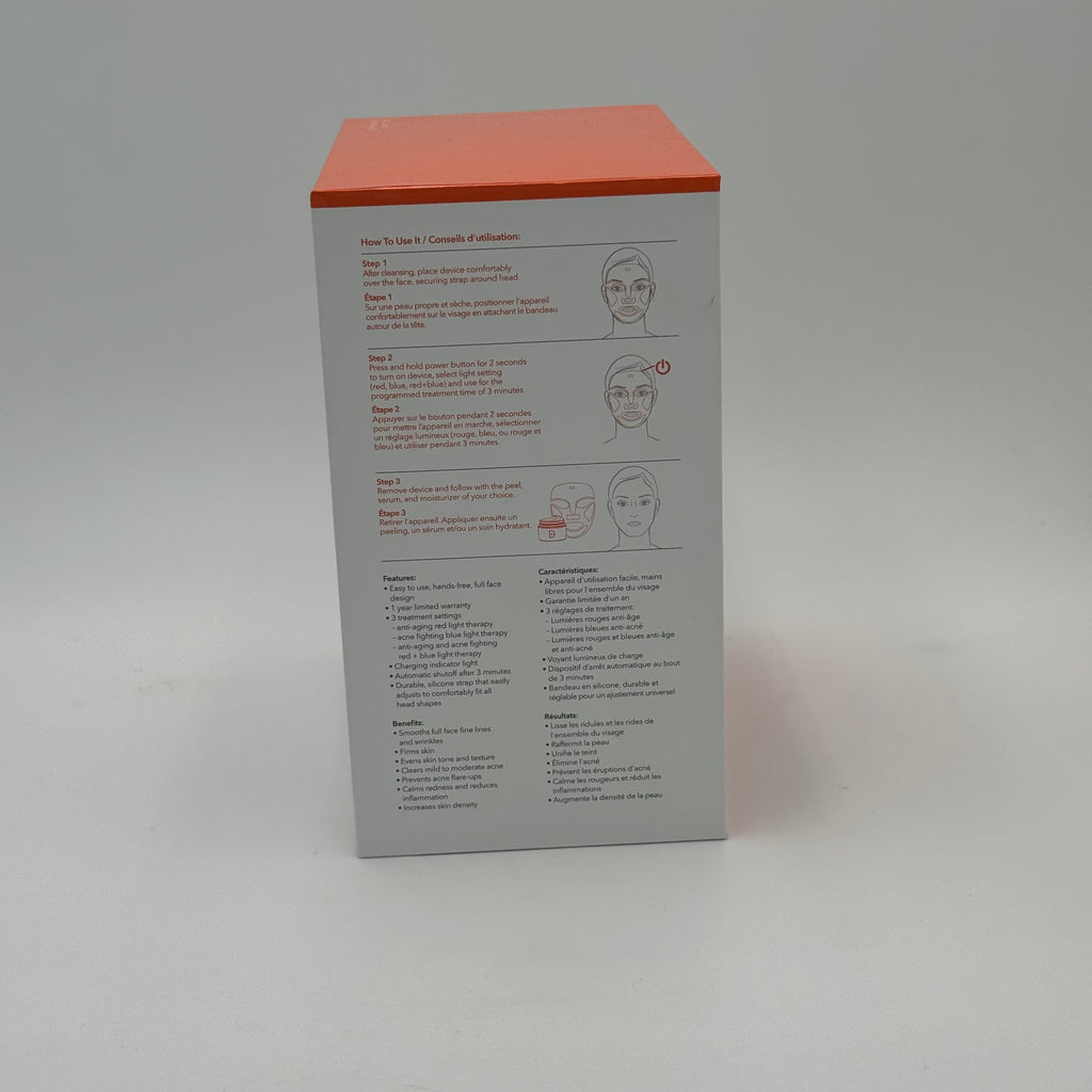 Dr Dennis Gross DRx SpectraLite FaceWare Pro Masque LED - New In Box