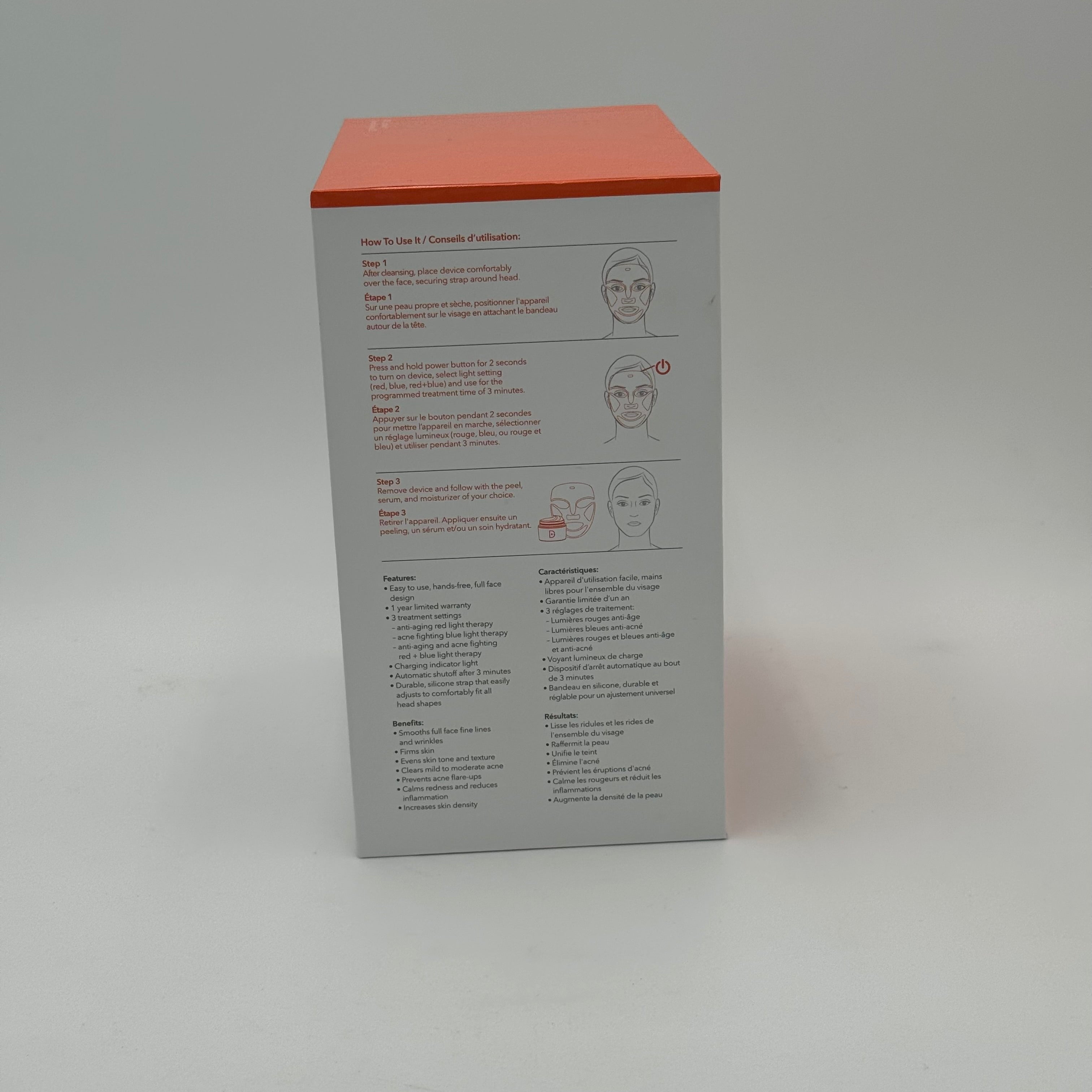 Dr Dennis Gross DRx SpectraLite FaceWare Pro Masque LED - New In Box