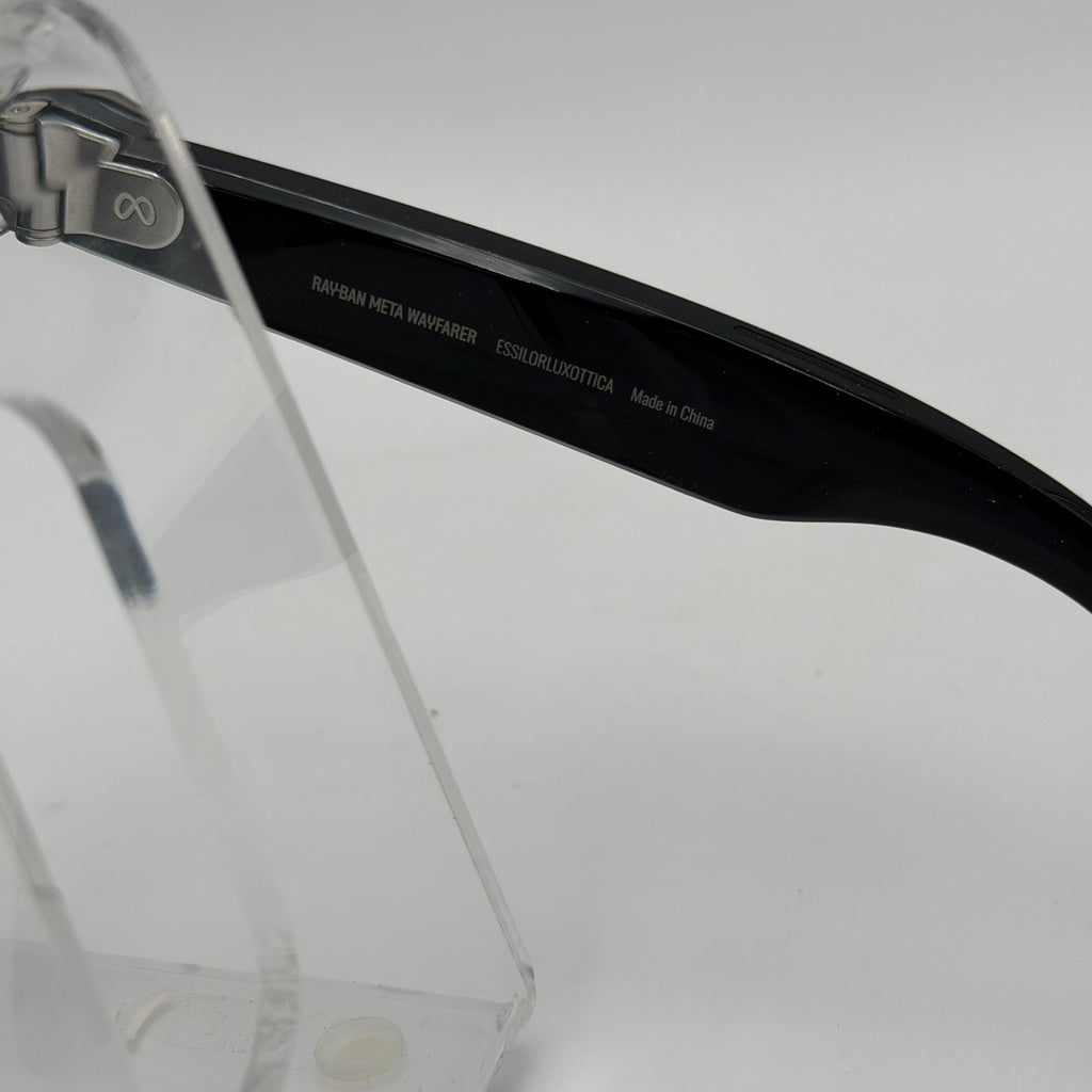 Broken No Power Ray-Ban Meta Wayfarer Gen 1 Shiny Black RW4006 60171 Smart Glasses
