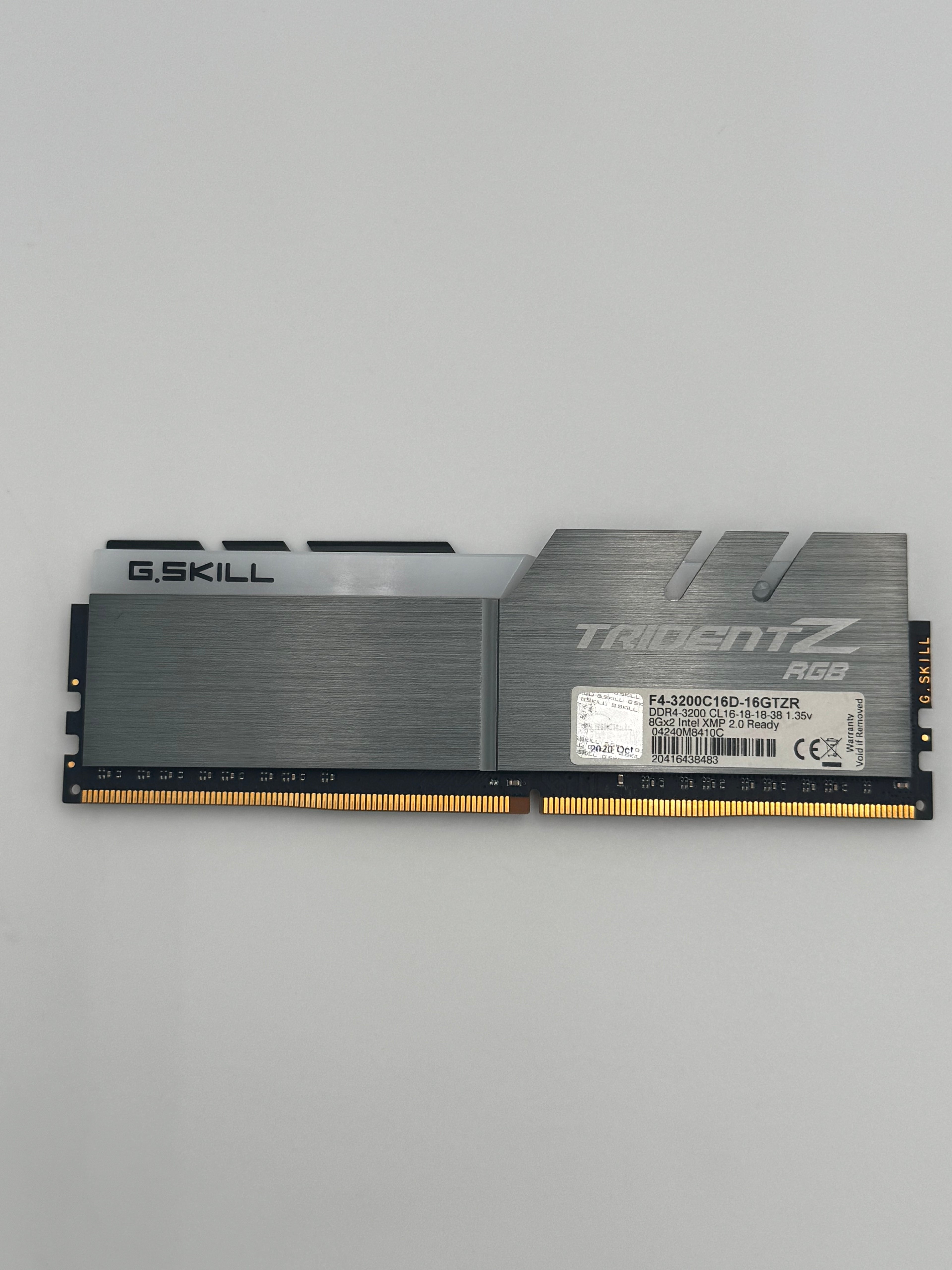 G.SKILL Trident Z RGB DDR4-3200 16GB (8GBx2)