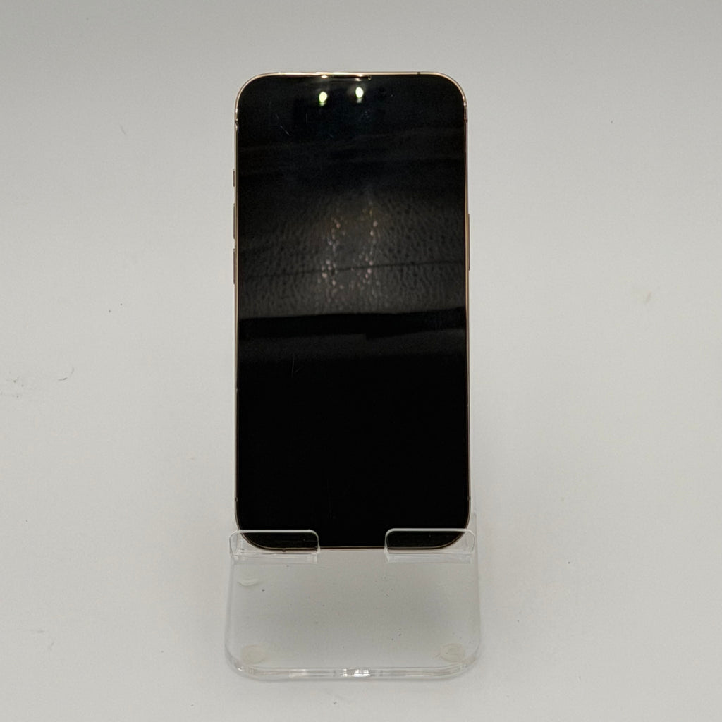 Broken Unlocked Apple iPhone 13 Pro - 256GB - Gold - No Power For parts