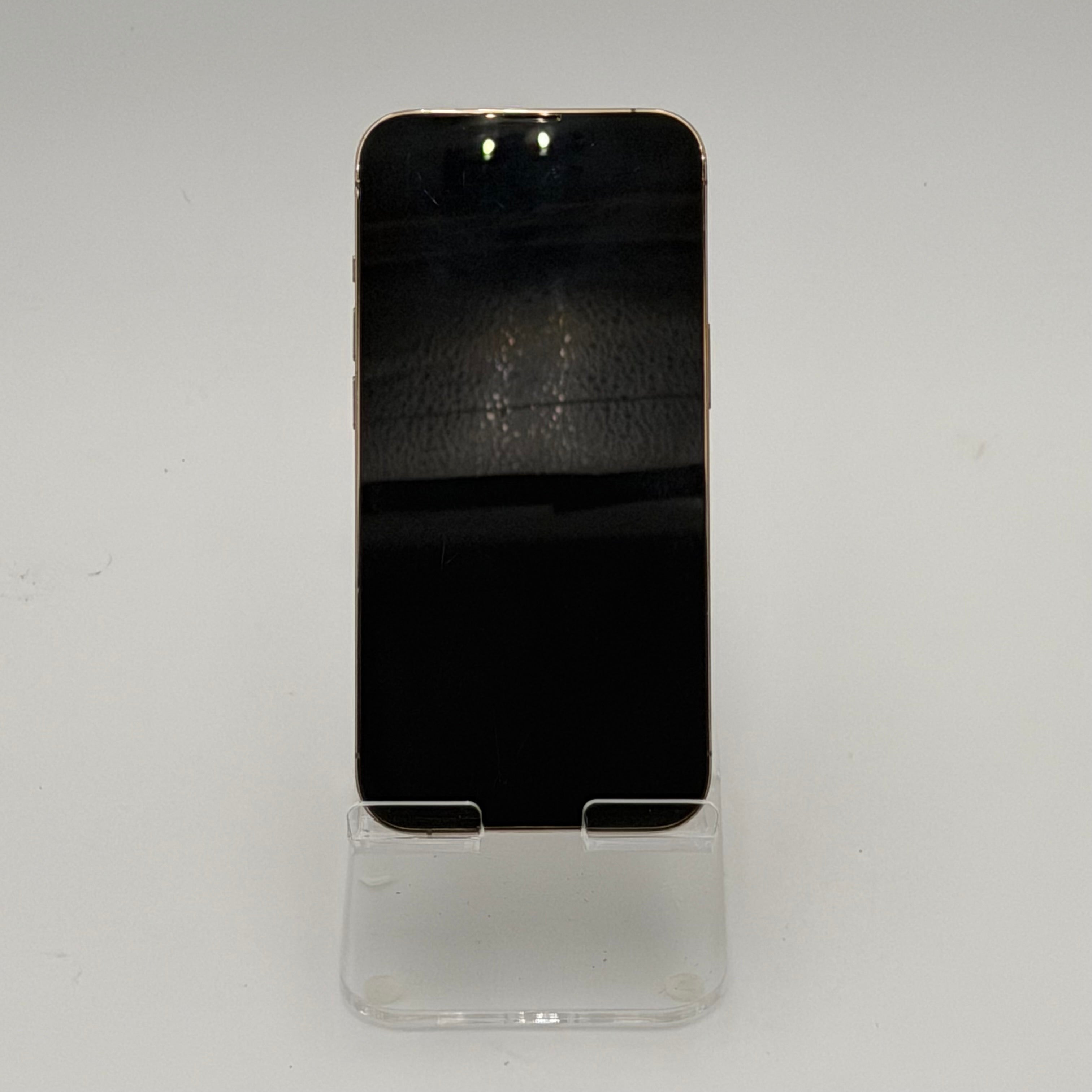 Broken Unlocked Apple iPhone 13 Pro - 256GB - Gold - No Power For parts