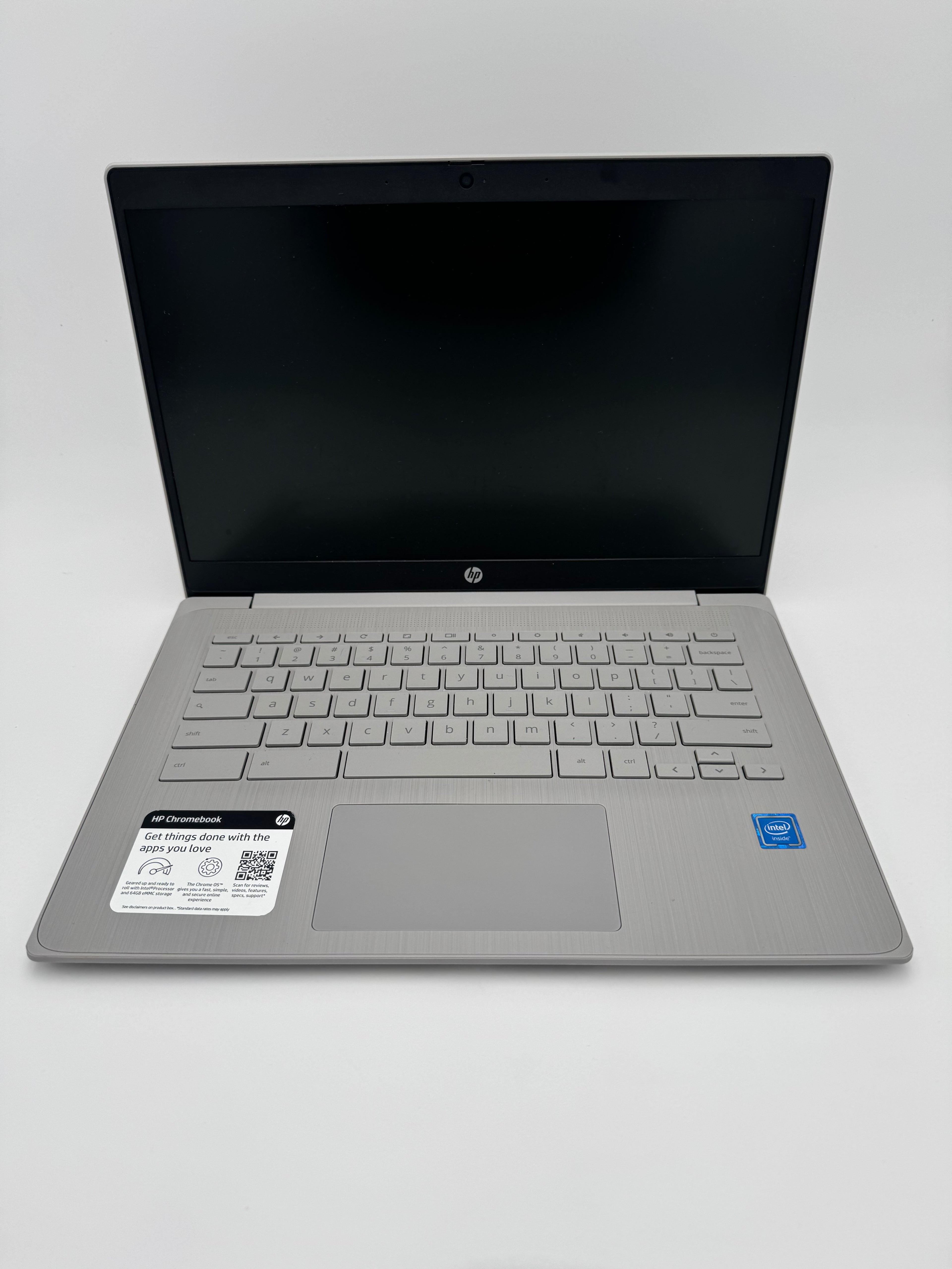 HP 14a-ne0013dx Chromebook 14" Intel Celeron N4120 4GB RAM 64GB Silver Laptop