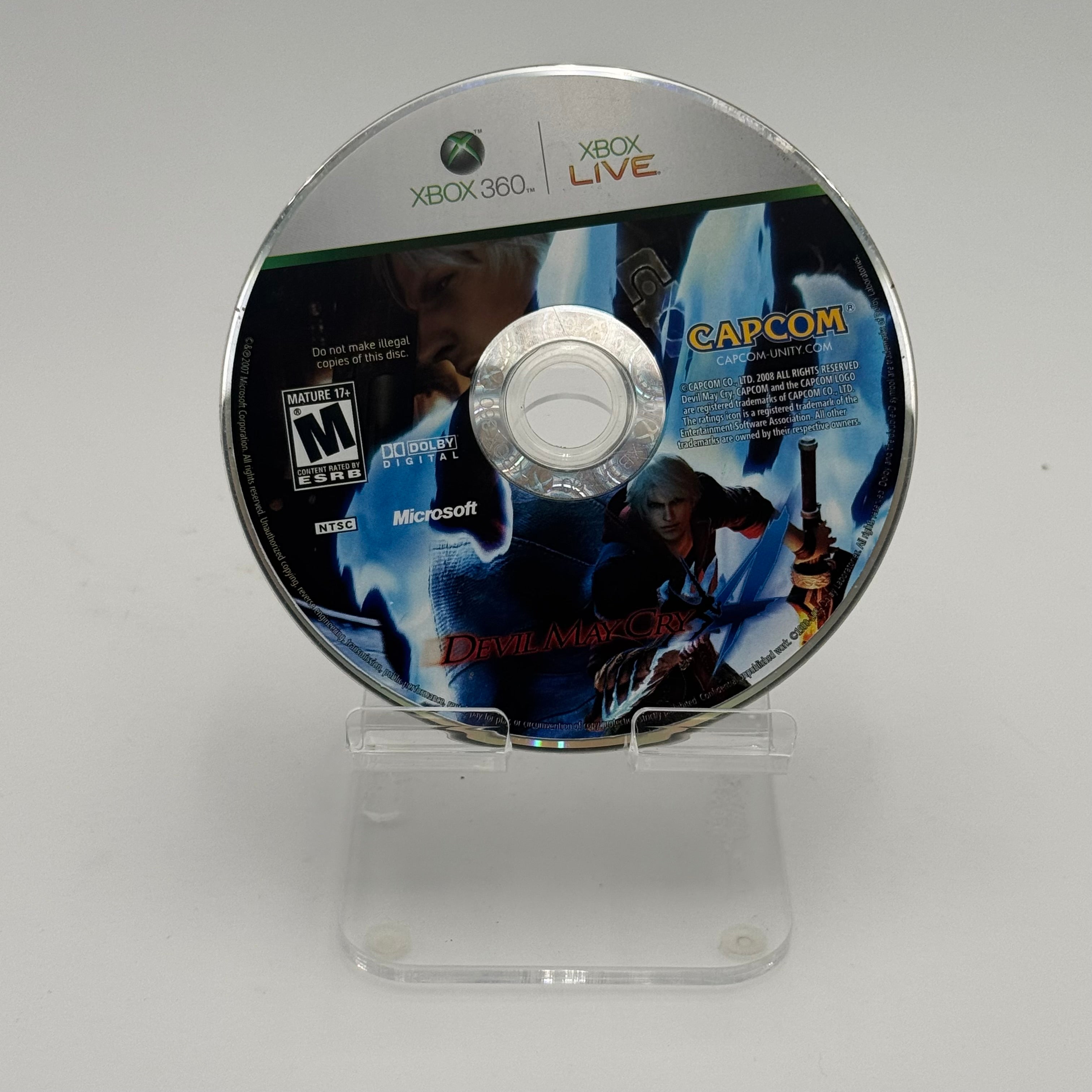 Xbox 360 DMC: Devil May Cry Game Used Disc Only