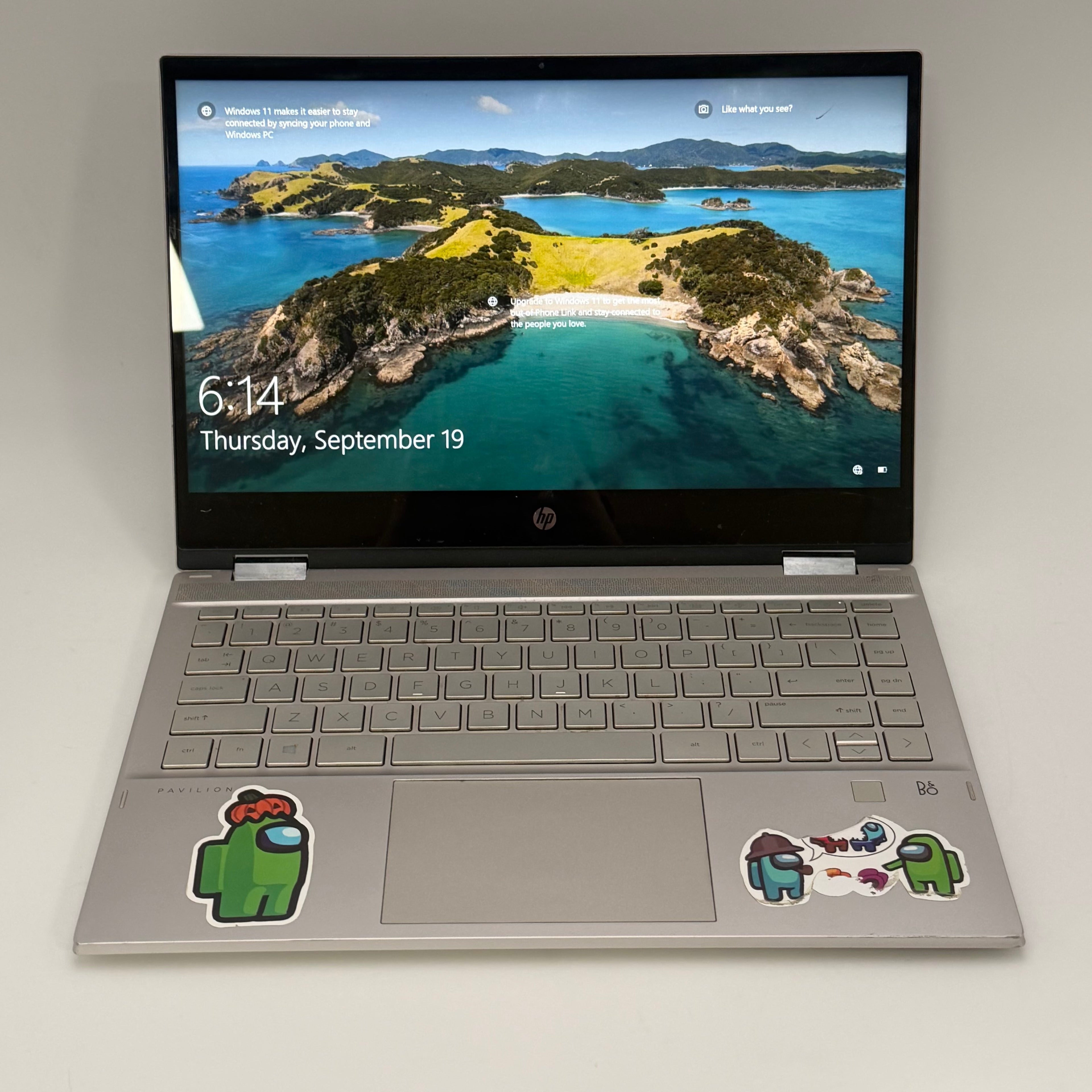 HP Pavilion x360 14m-dw0023x - For parts with charger