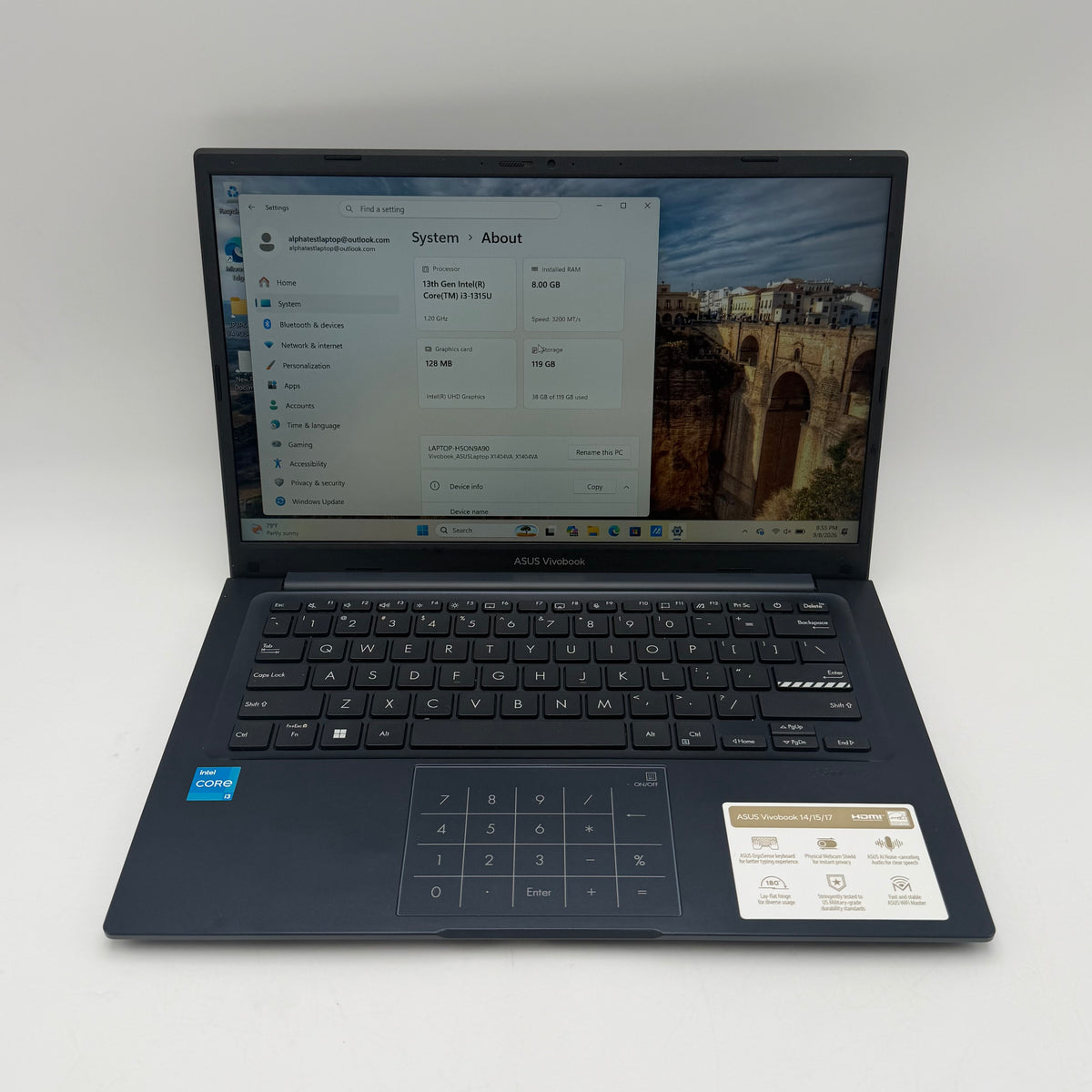 Asus VivoBook 14 Laptop