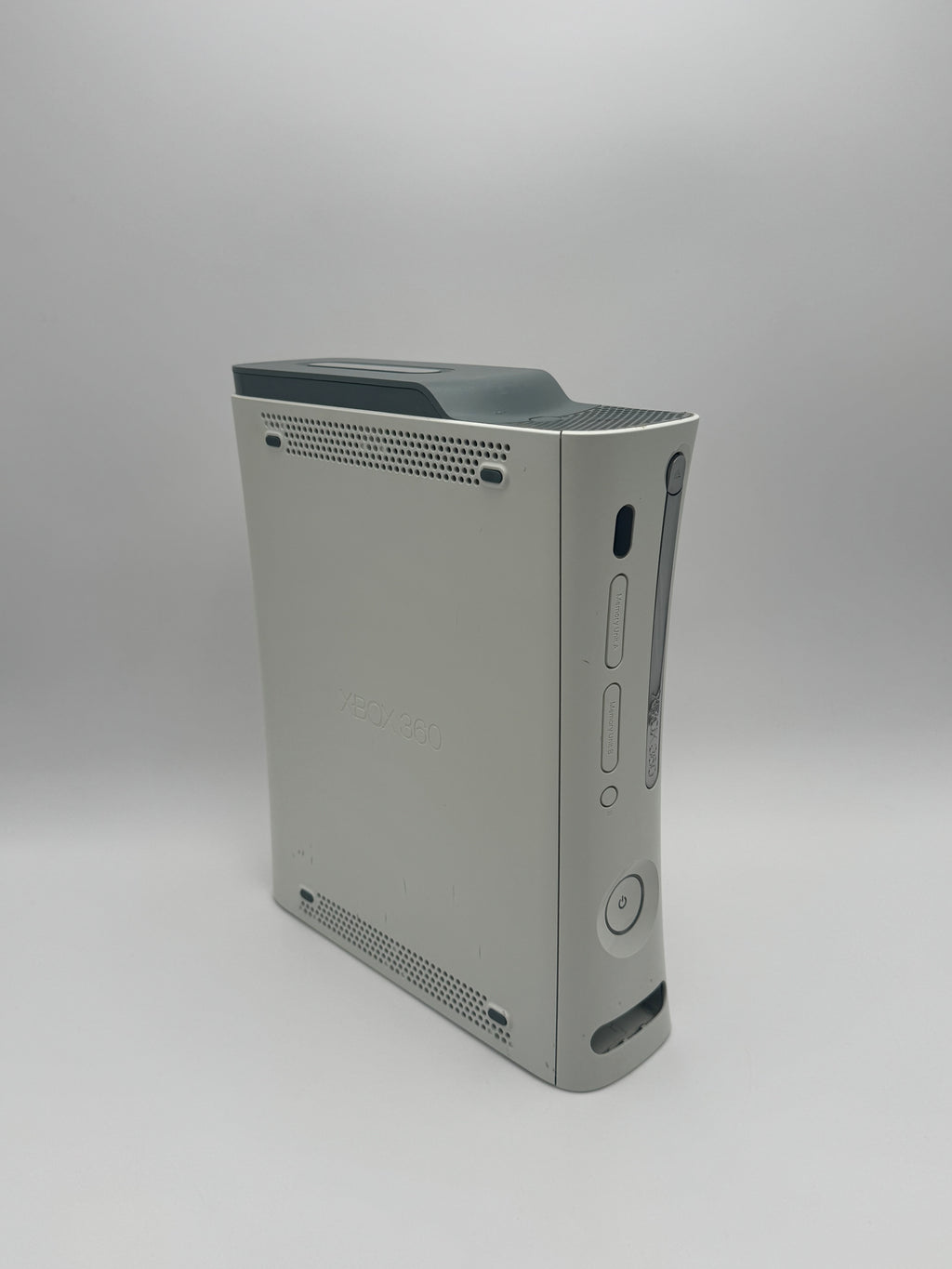 Untested Microsoft Xbox 360 (2005) White Video Game System - 128GB Console Only