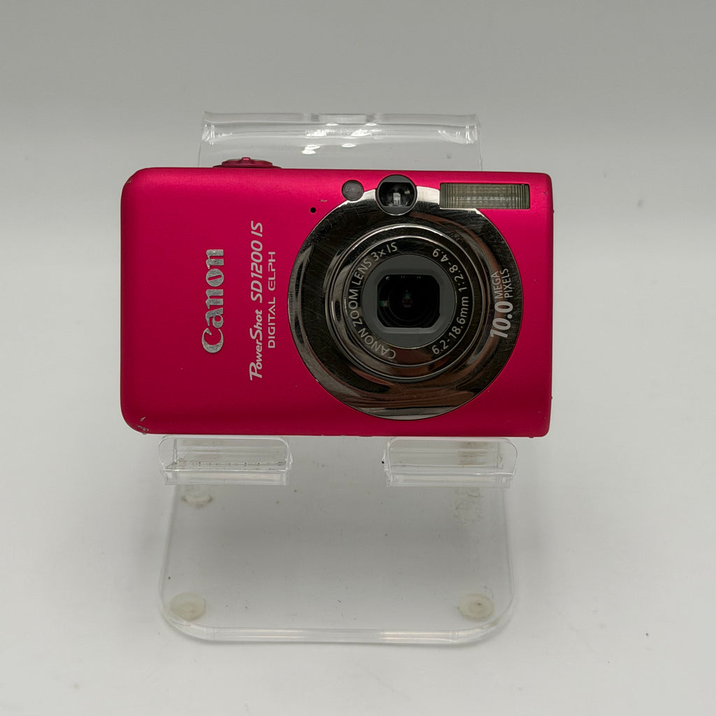 Canon PowerShot SD1200 IS Digital Camera Pink
