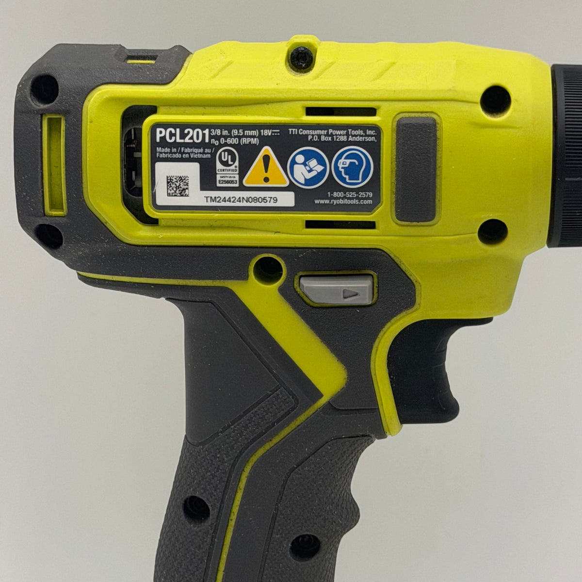 Ryobi PCL201 Drill Power Tool Green Used - A