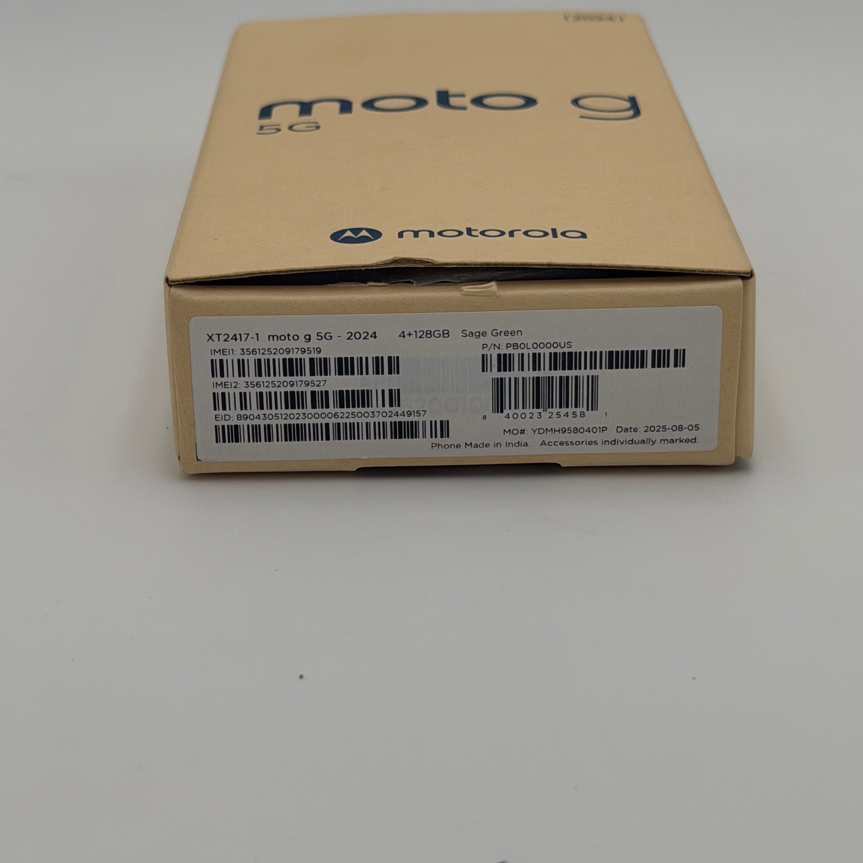 Motorola Moto G 2025 128GB Black MetroPCS T-mobile