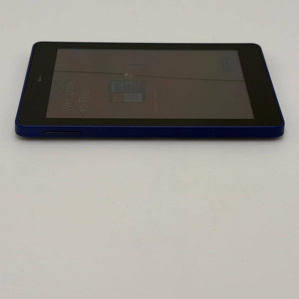 Amazon Fire 6 4th Gen Tablet PW98VM 16GB Purple Wi‑Fi Only Broken