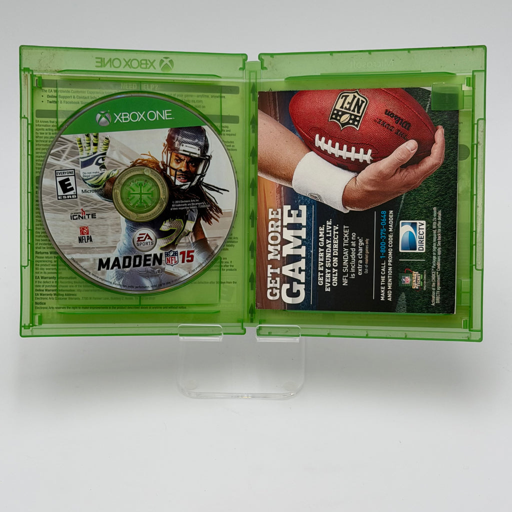 Madden NFL 15 Xbox One Video Game - Used