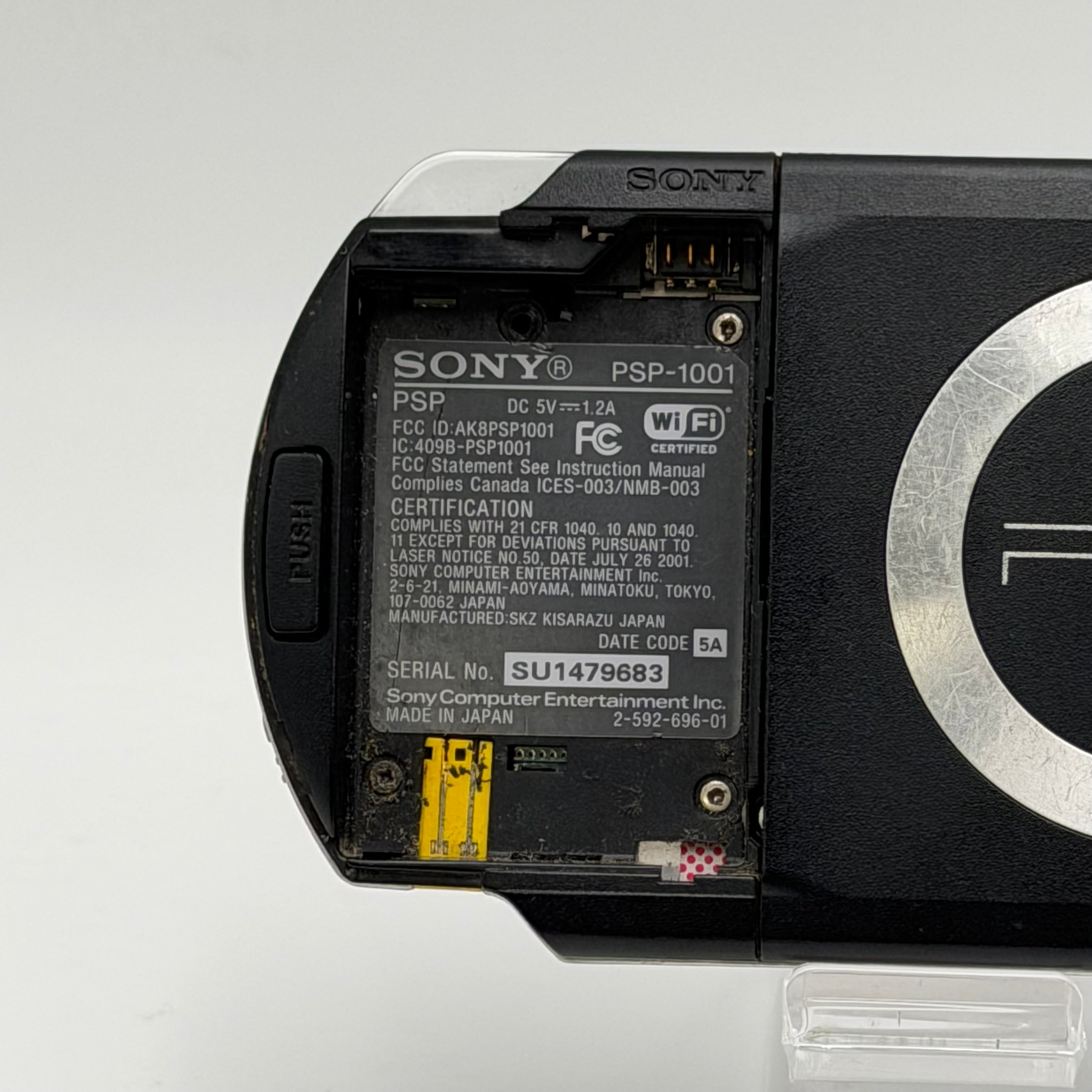 Broken Sony PSP-3001 Game System - Read Description NO BATTERY