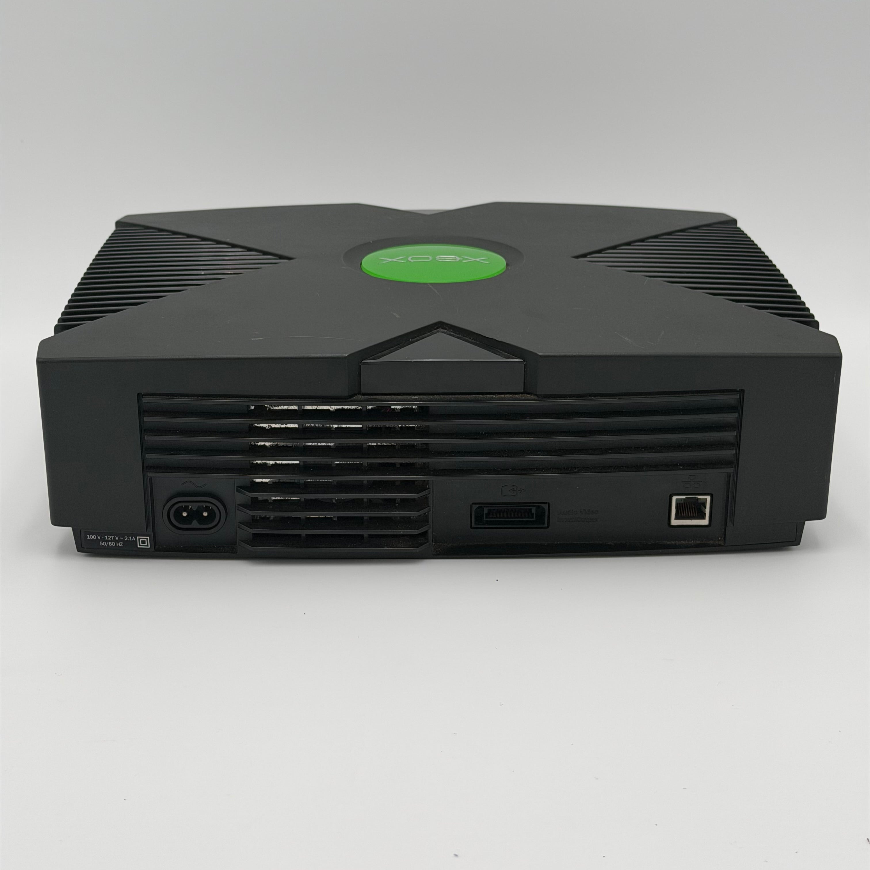 Microsoft Xbox (2001) Black Console - Broken for Parts/Repair