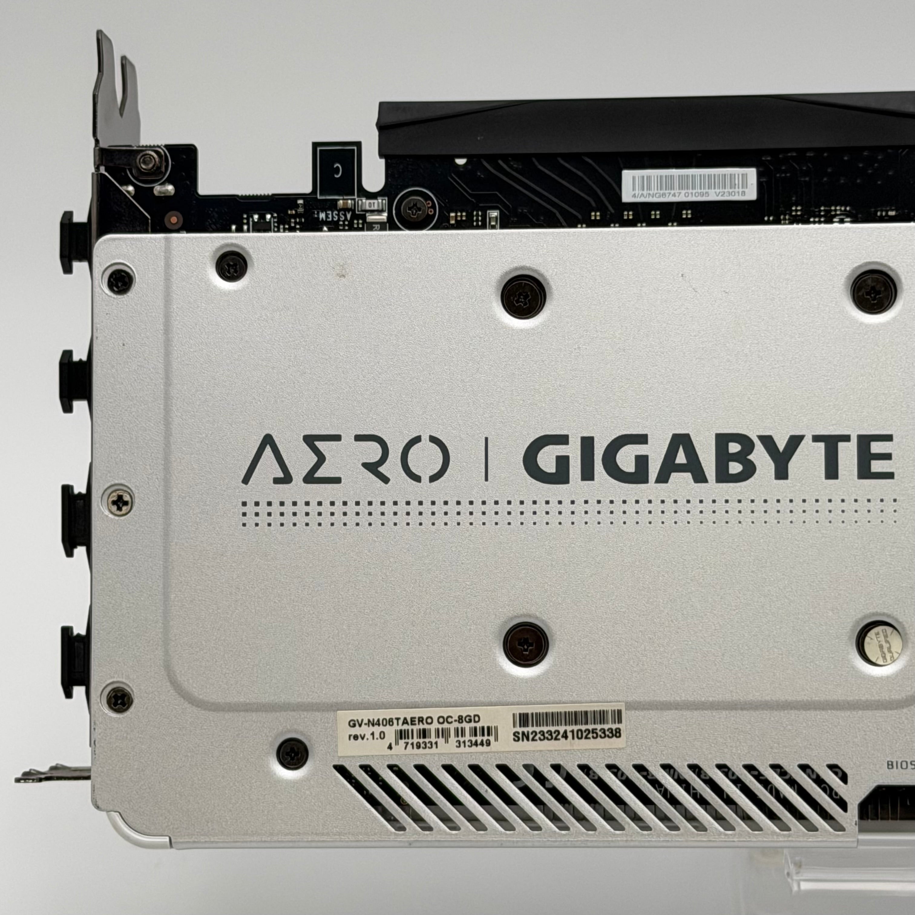 Gigabyte GeForce RTX 4060 Ti AERO OC 8GB GDDR6 White Graphics Card - Tested/Working