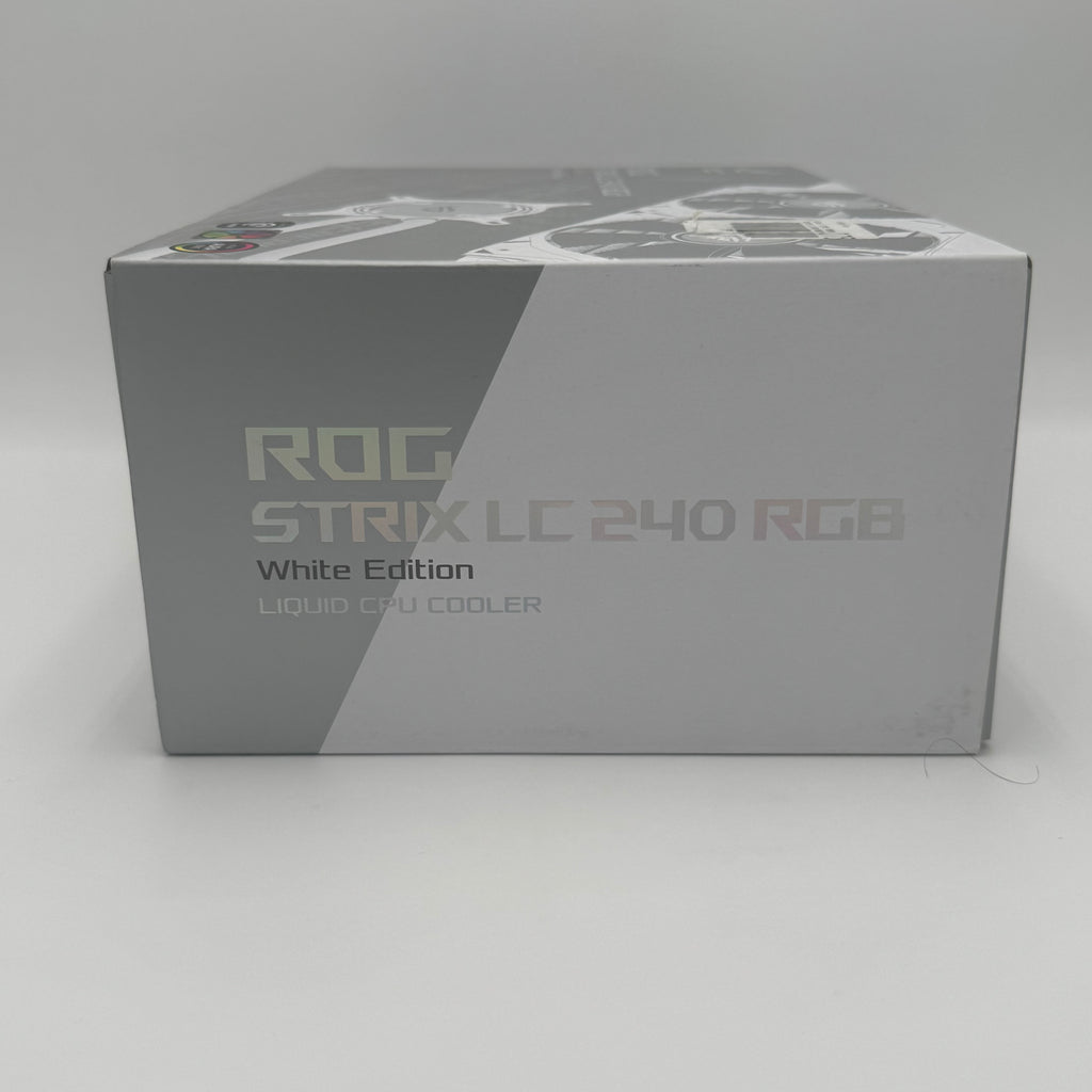 ASUS ROG STRIX LC 240 RGB White Edition Liquid CPU Cooler **READ**