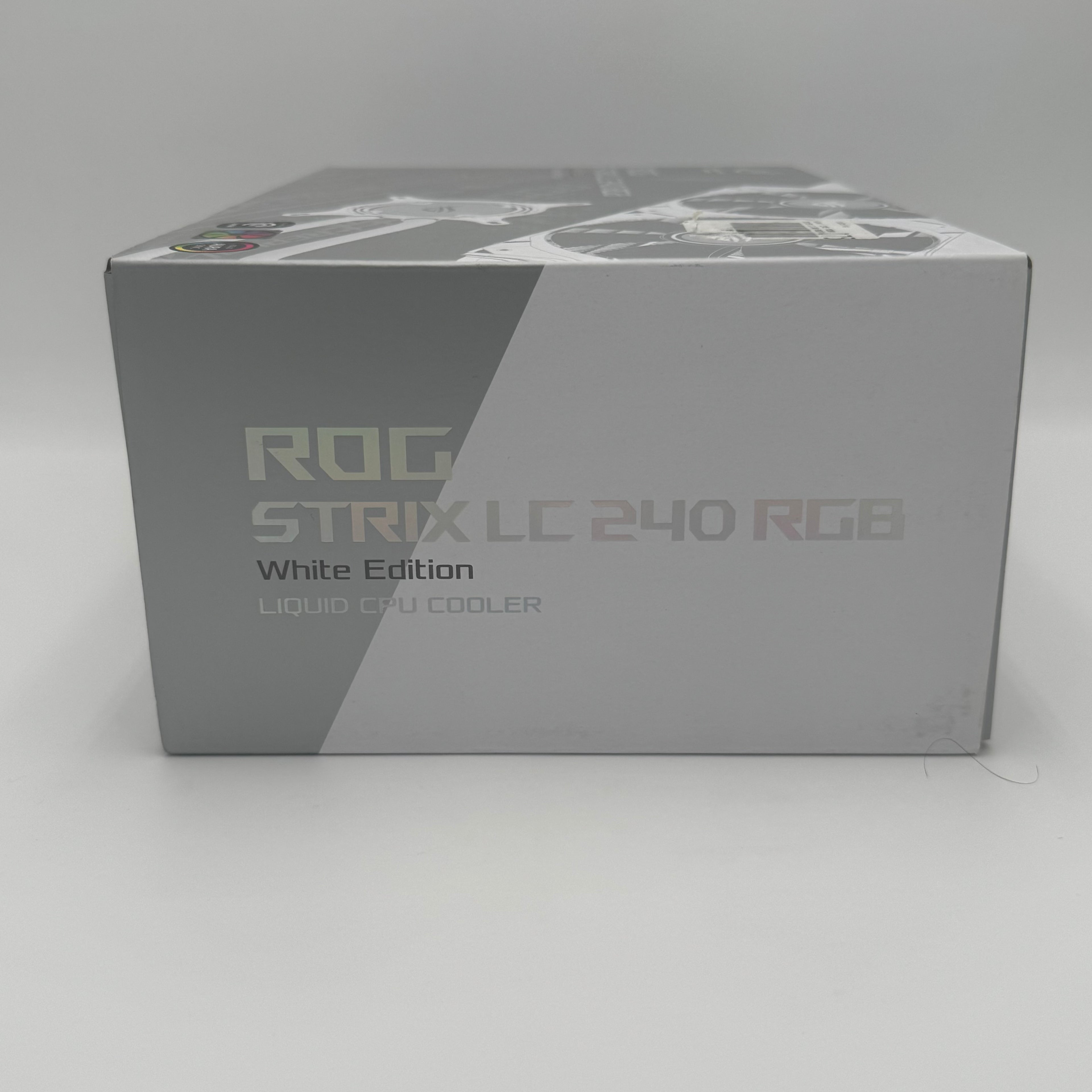 ASUS ROG STRIX LC 240 RGB White Edition Liquid CPU Cooler **READ**
