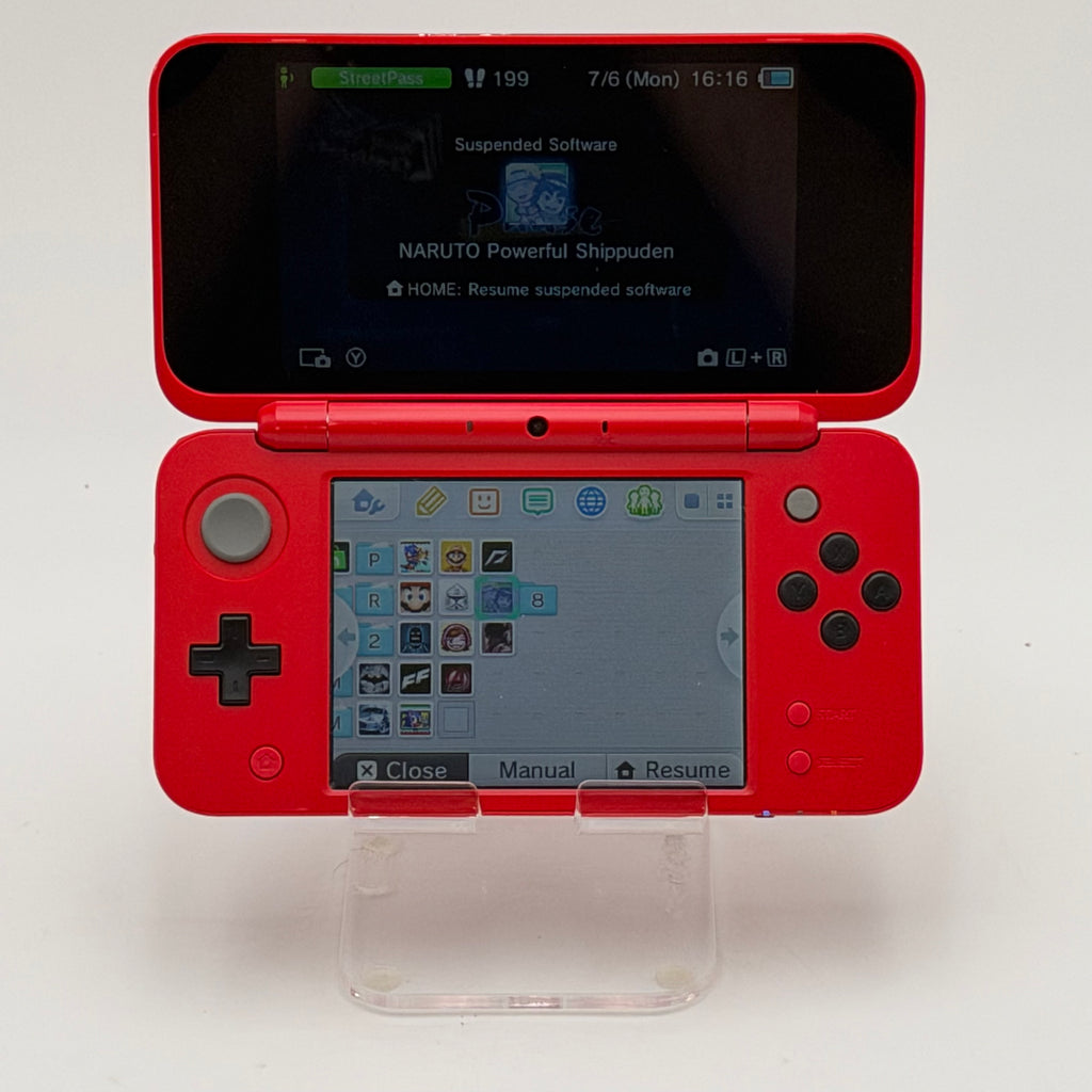 Nintendo New 2DS XL LL Pokemon Monster Ball Edition Red White Japan
