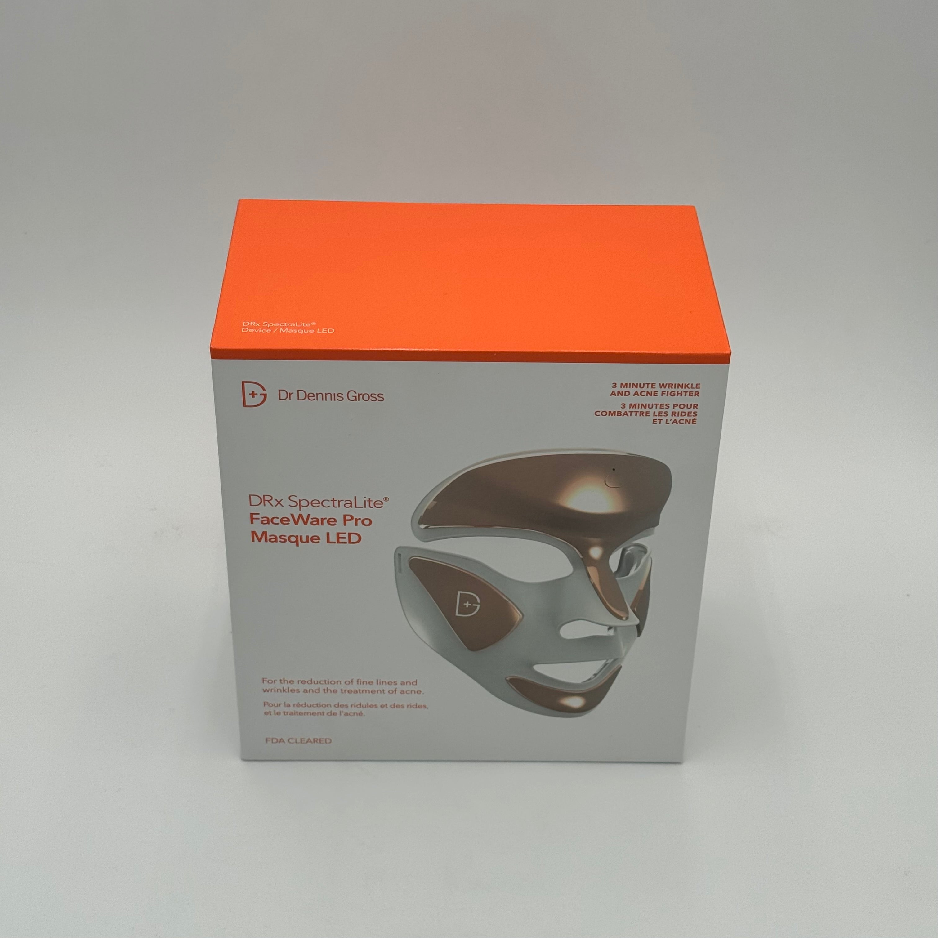Dr Dennis Gross DRx SpectraLite FaceWare Pro Masque LED - New In Box