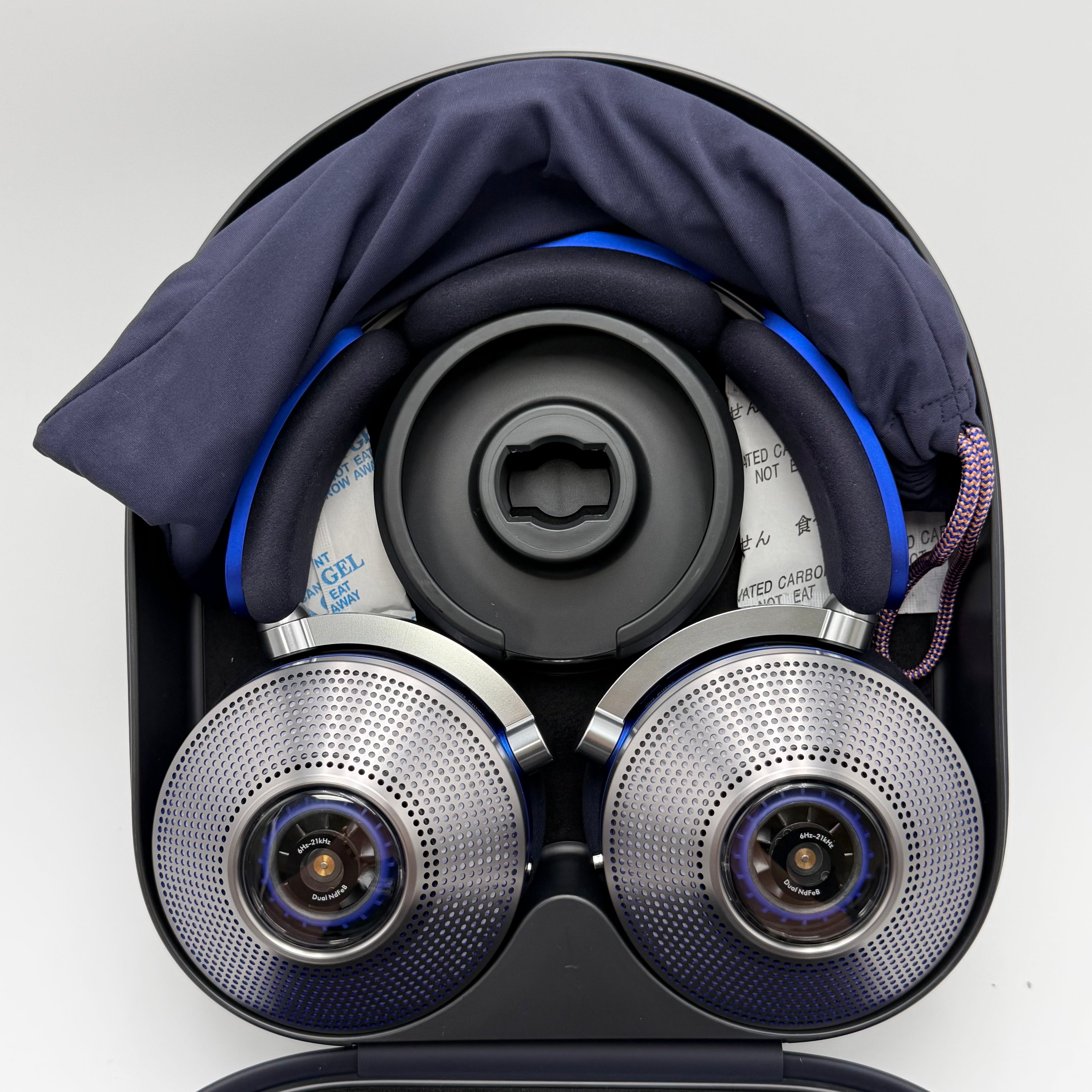 Dyson Zone Noise Cancelling Headphones with Air Purifier Ultra Blue