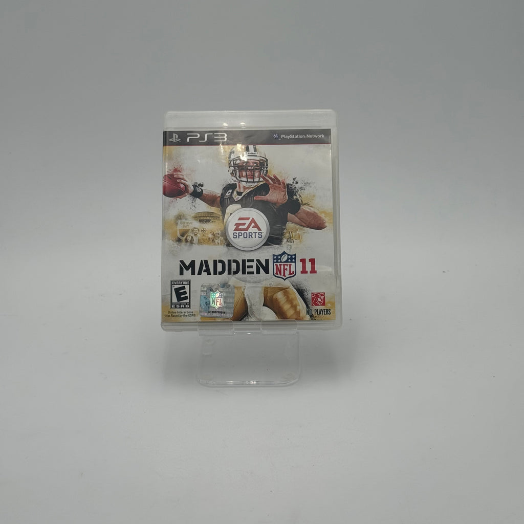 EA Sports Madden NFL 11 Video Game, Ps3, Pre-Owned