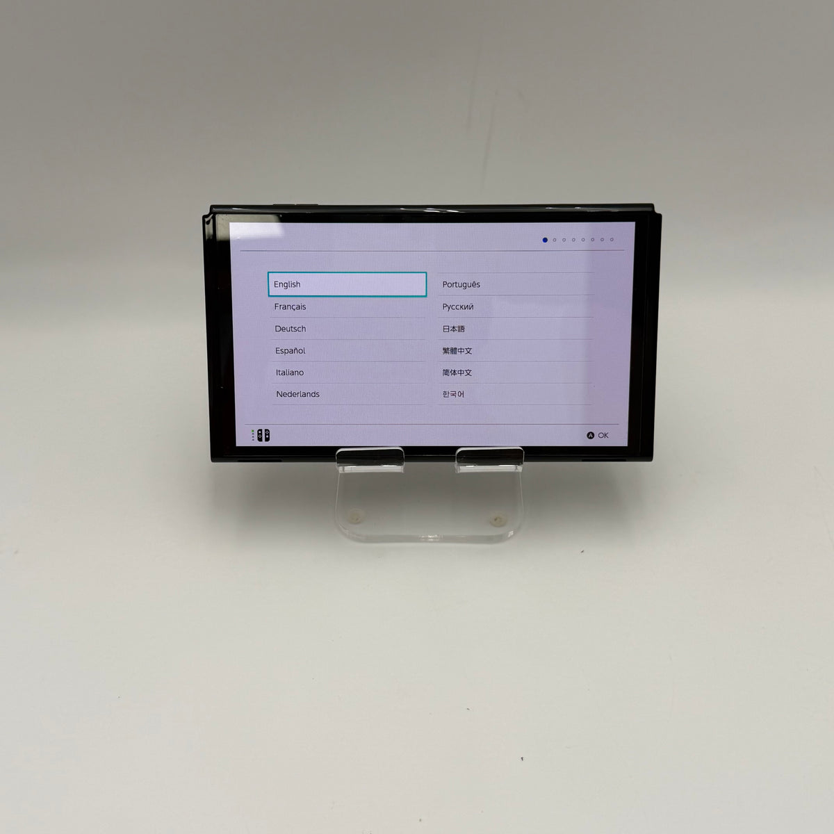 Nintendo Switch OLED Model HEG-001 2021 White Used A