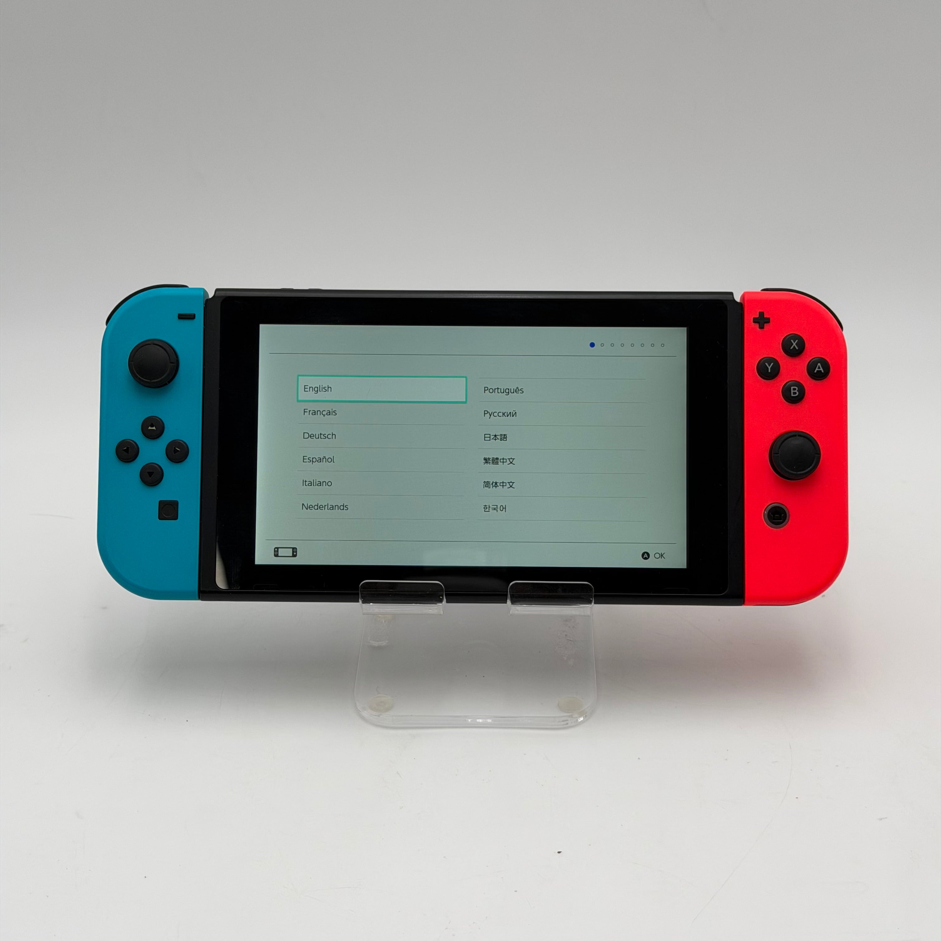 Nintendo Switch HAC-001-01 2019 Console with Dock + Charger