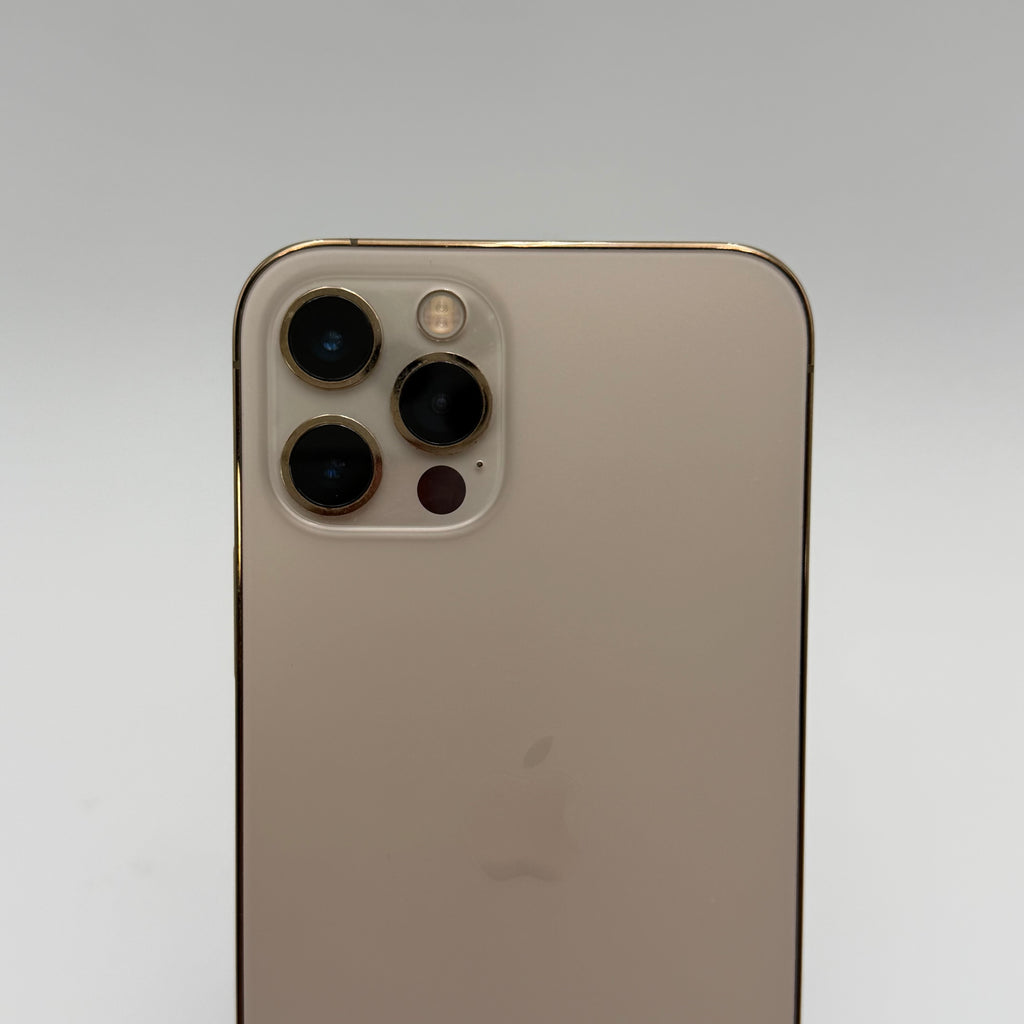 Broken AT&T Apple iPhone 12 Pro 128GB Gold - 87% BH