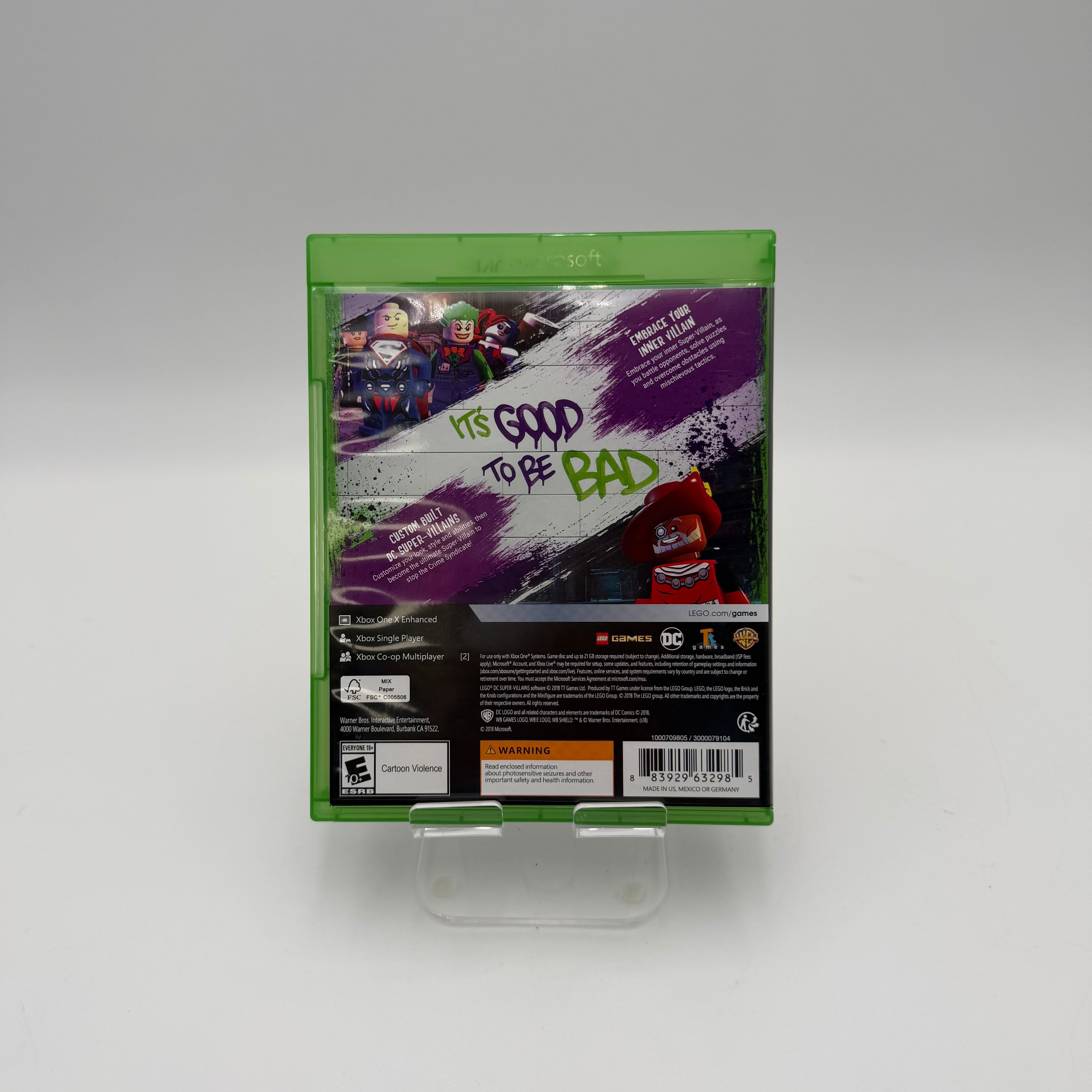 Microsoft Xbox One LEGO DC Supervillains - Tested/Working