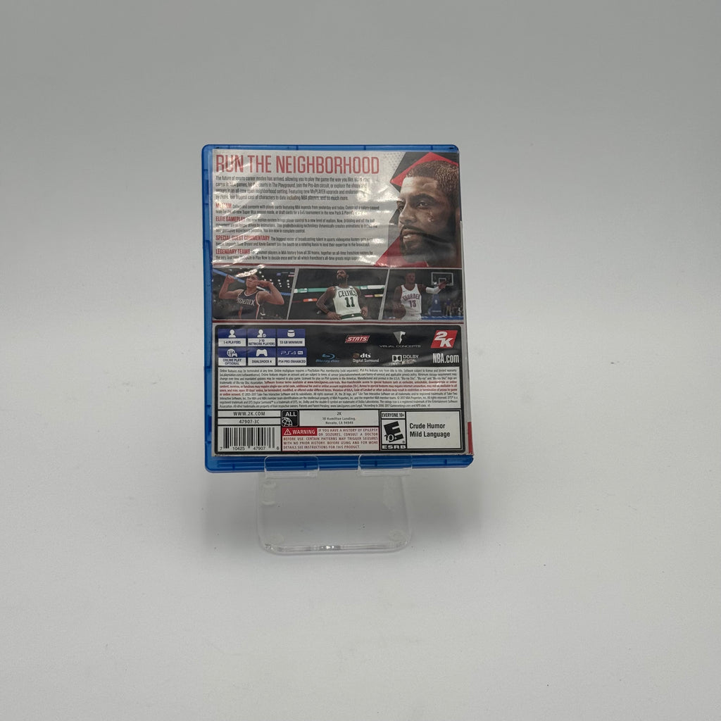 NBA 2K18 Video Game, PS4, Pre-Owned