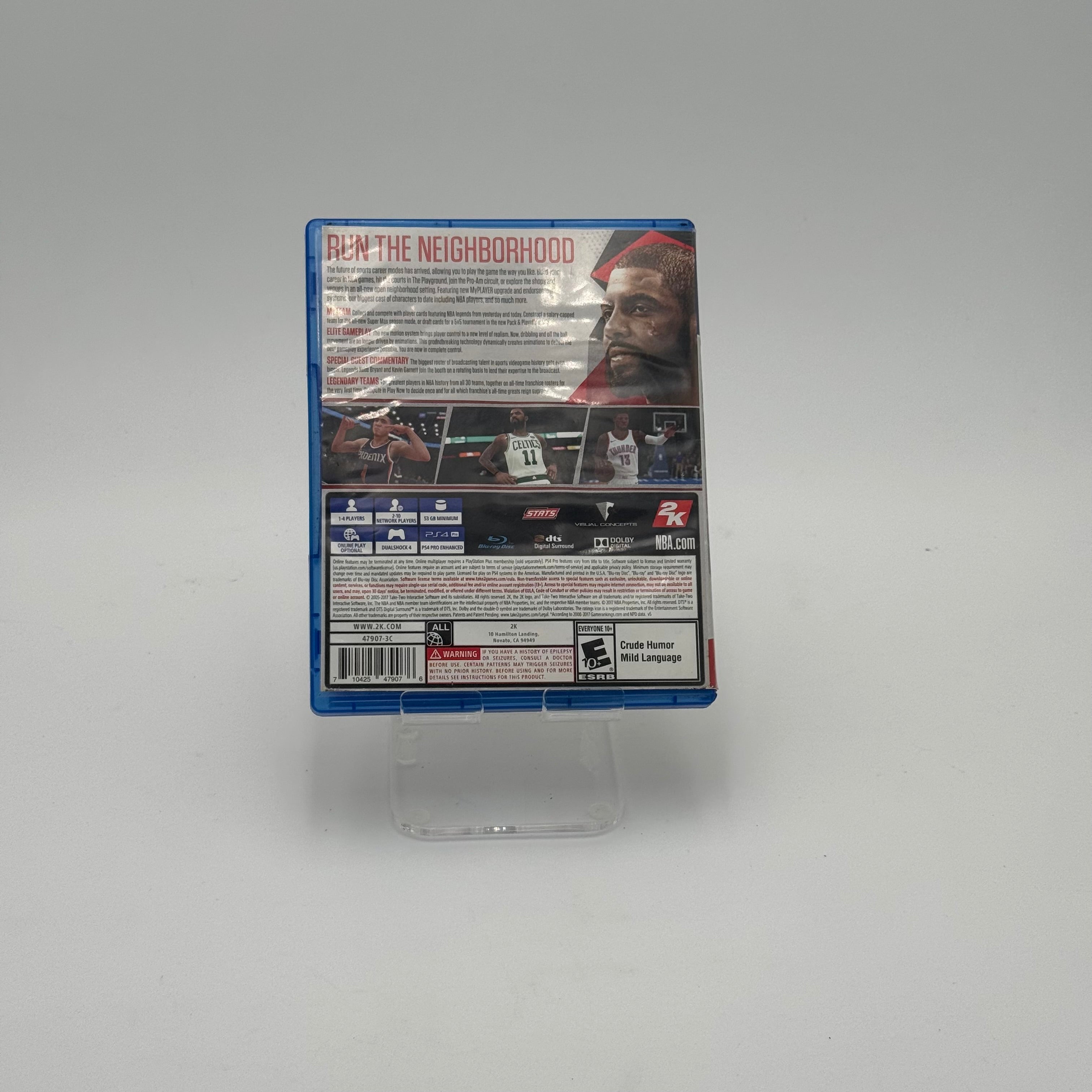 NBA 2K18 Video Game, PS4, Pre-Owned