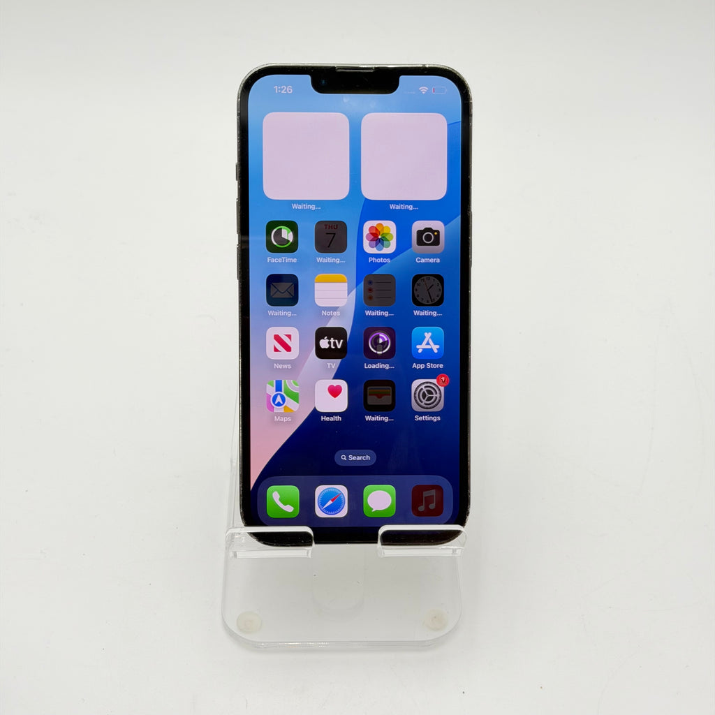 Broken Unlocked Apple iPhone 13 Pro - 128GB - Green - Cracked Rear Camera - Back