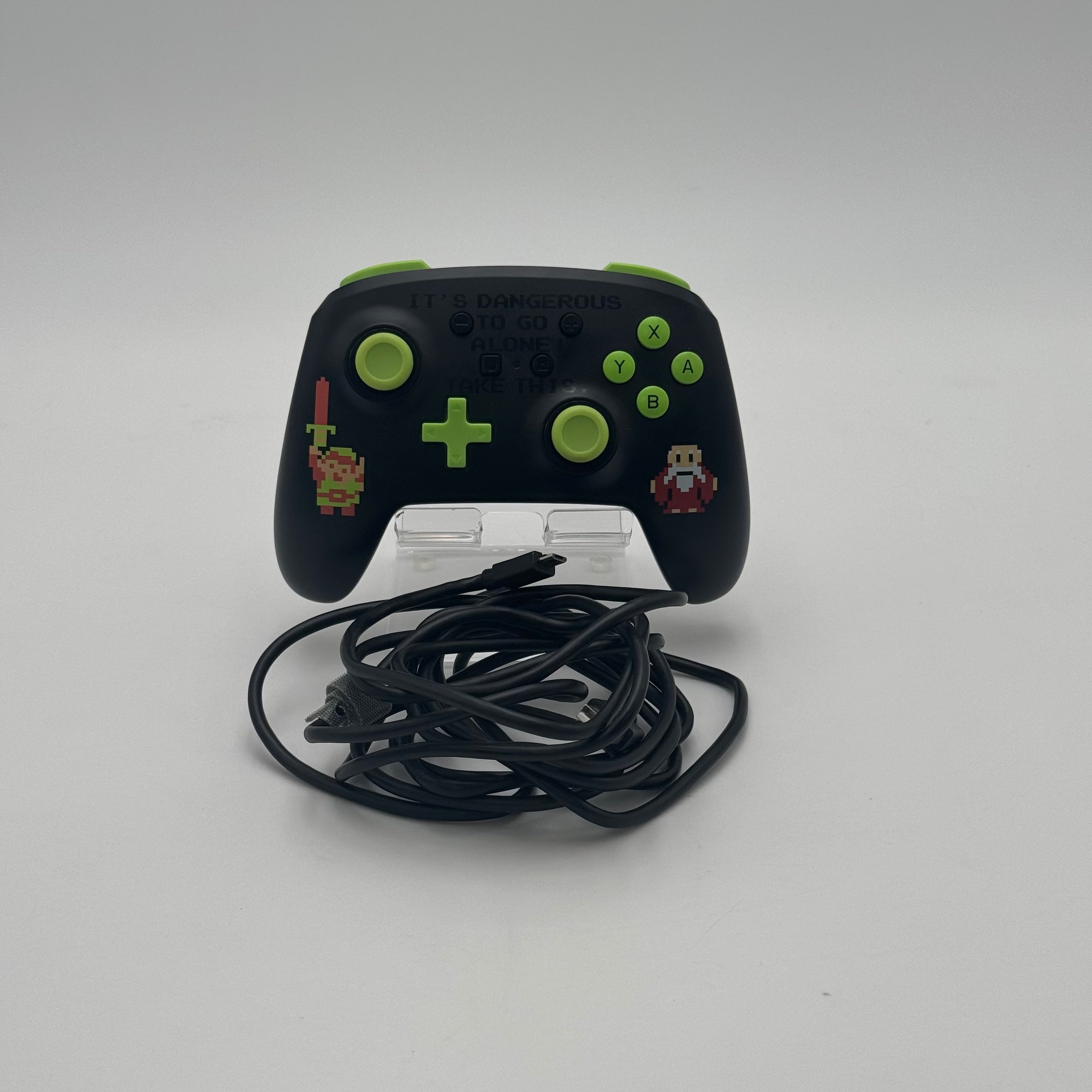 PowerA Enhanced Wired Controller for Nintendo Switch &amp; Charging Cable - The Legend of Zelda