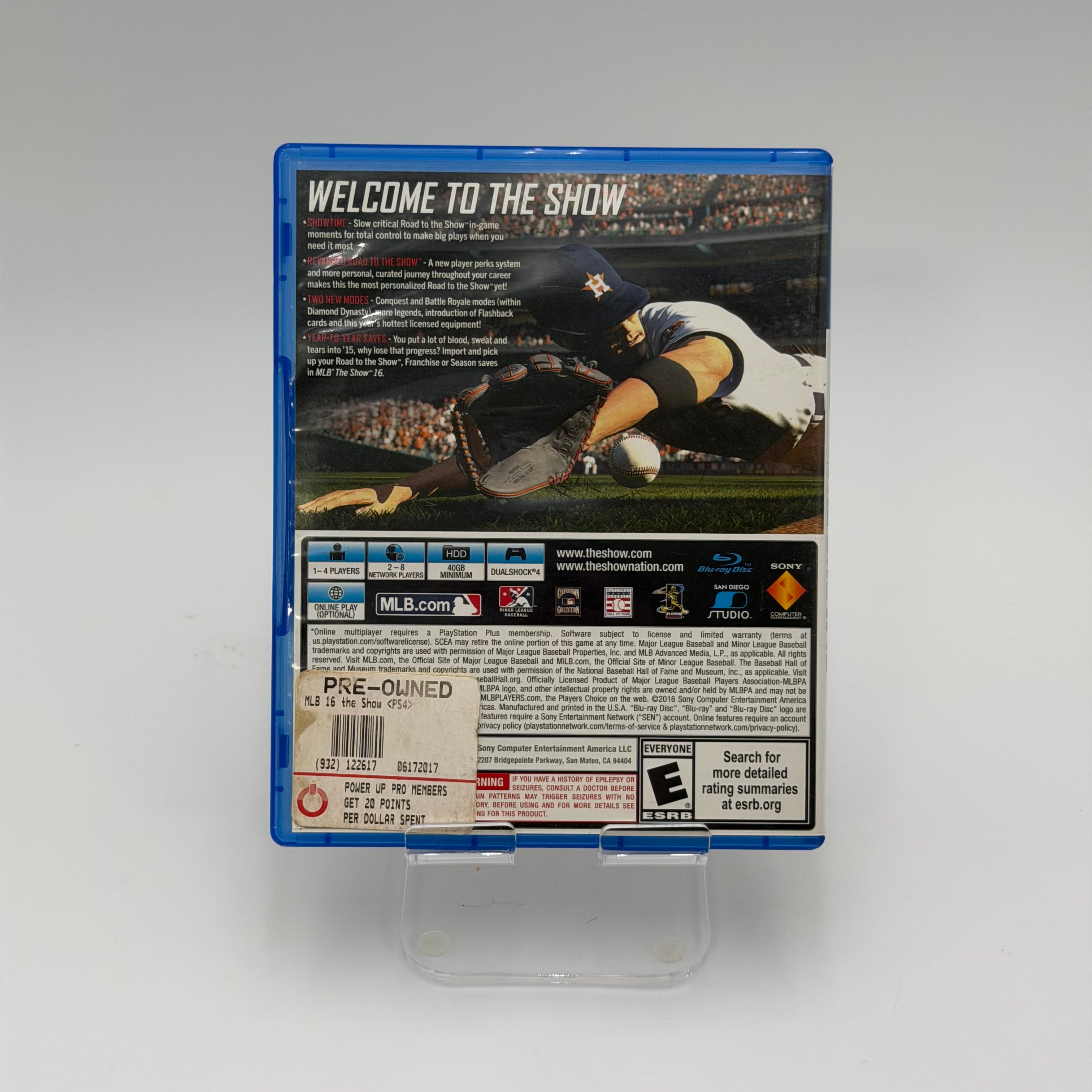 MLB 16: The Show PlayStation 4 PS4 - Used With Box