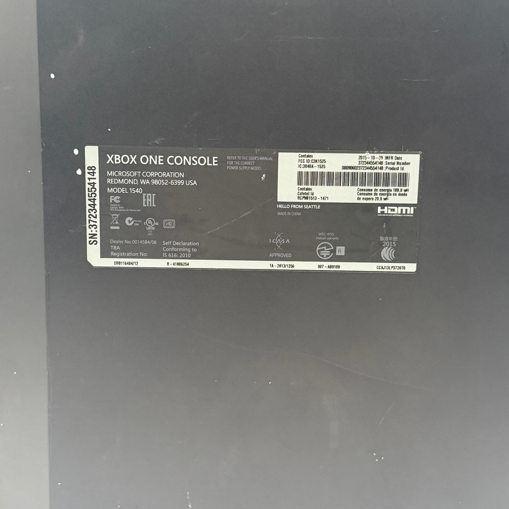 Microsoft Xbox One (1540) 2013 Video Game System - Bad Disc Drive
