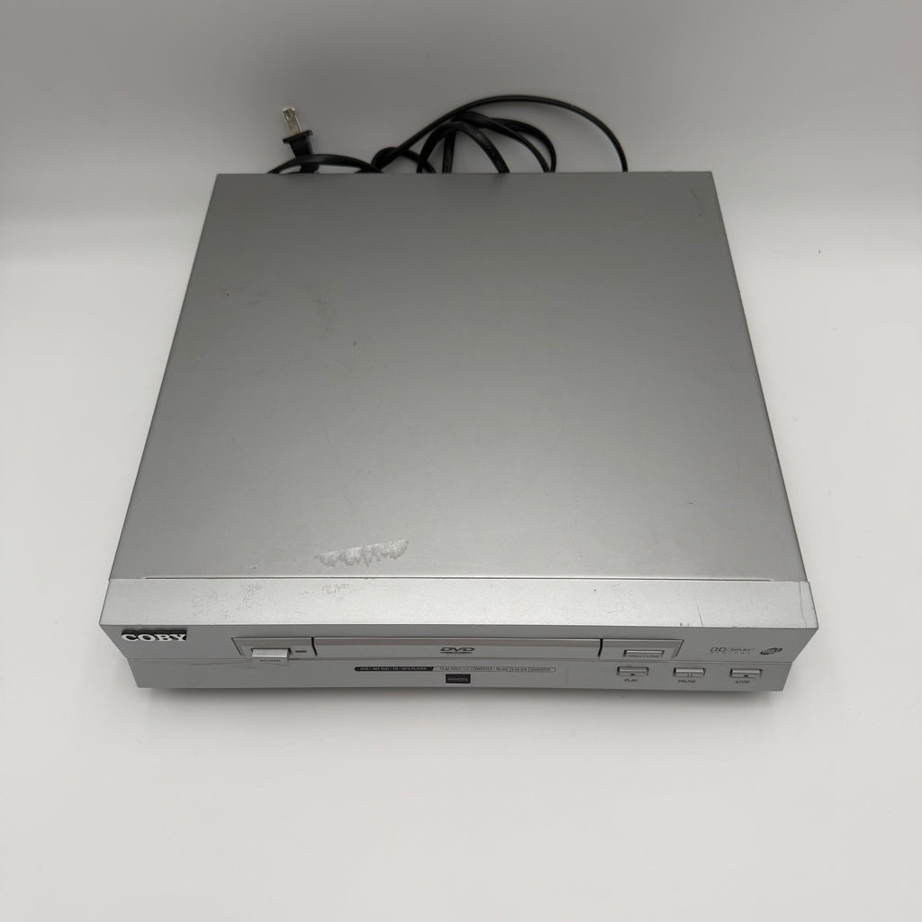 Coby DVD-404 DVD Player Used - A Silver