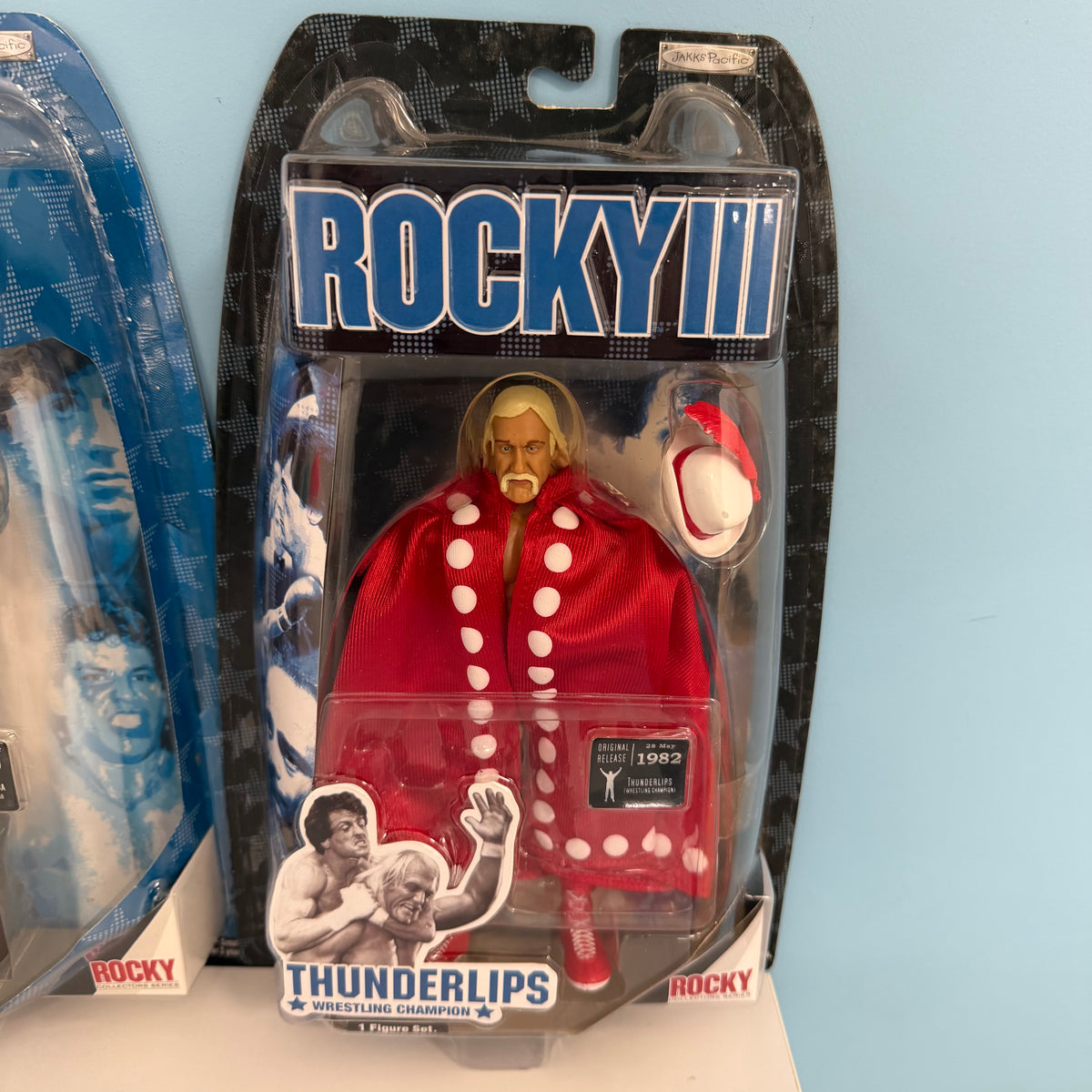 Jakks Pacifics Rocky III Thunderlips Toy Figure New In Box Black