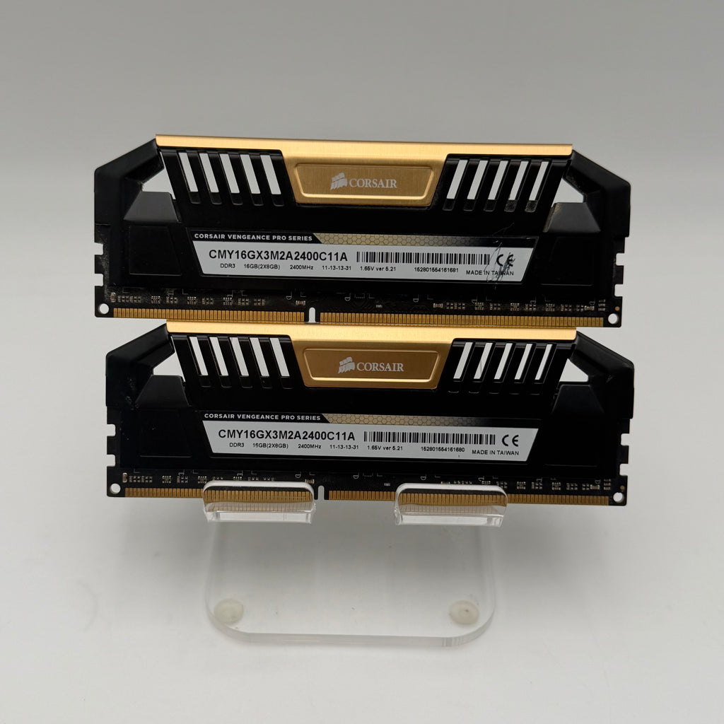 CORSAIR DDR3 Vengeance CMY16GX3M2A2400C11A Black Used - A