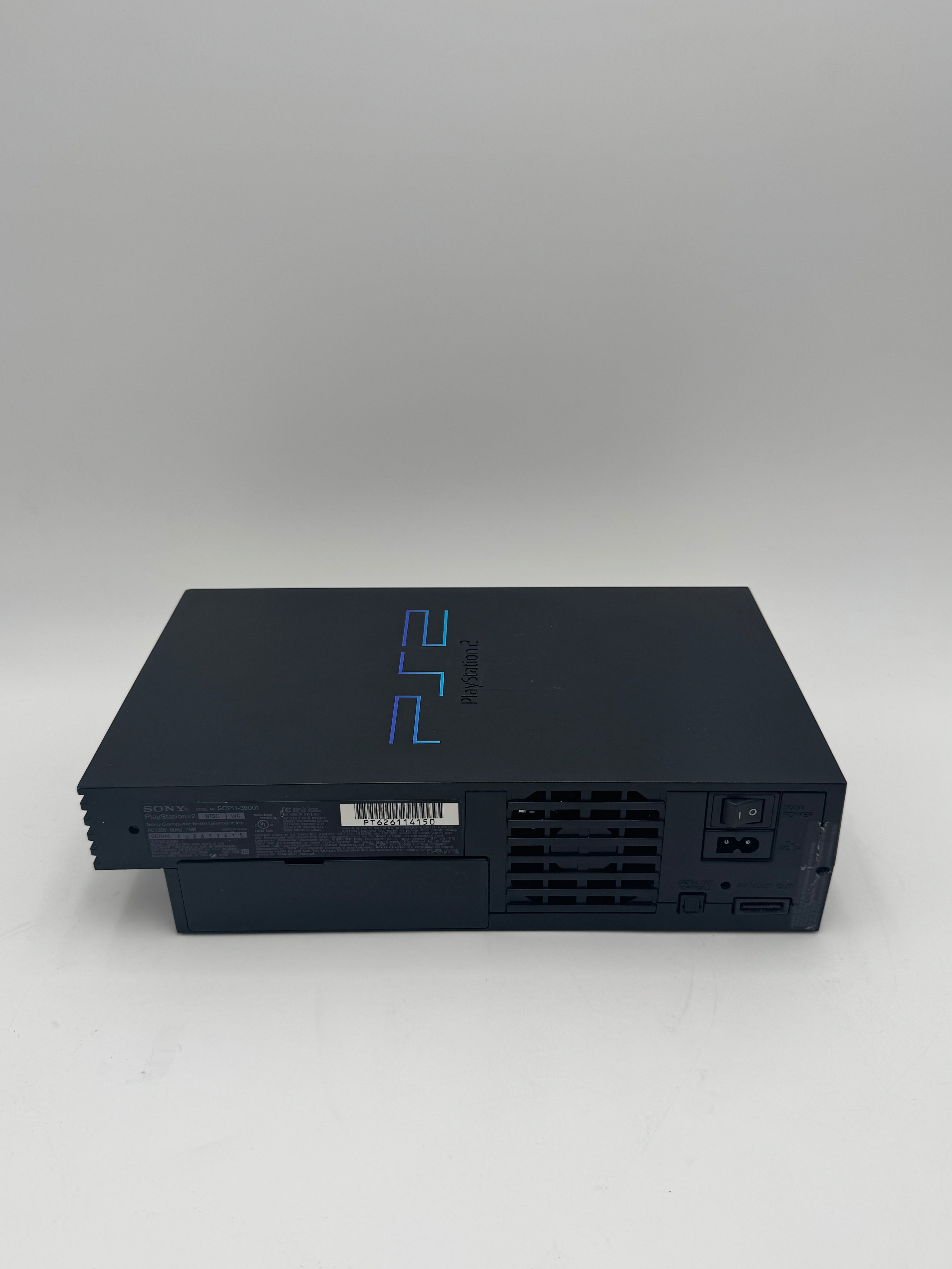 Sony PlayStation 2 Fat Console SCPH-39001 w/ Power Cord, RCA, One Controller