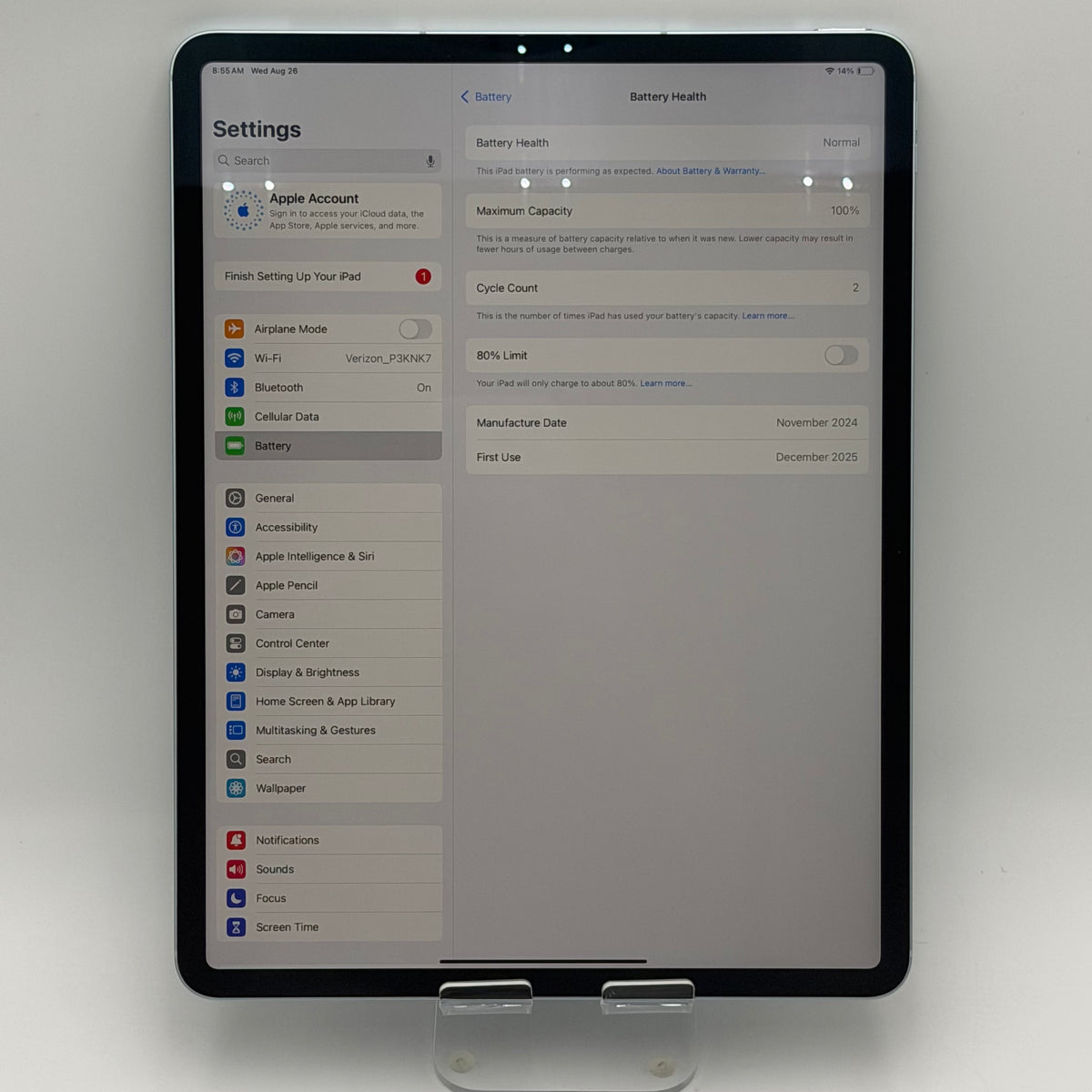 Apple iPad Air 13-inch M2 A2899 Tablet - Used - A