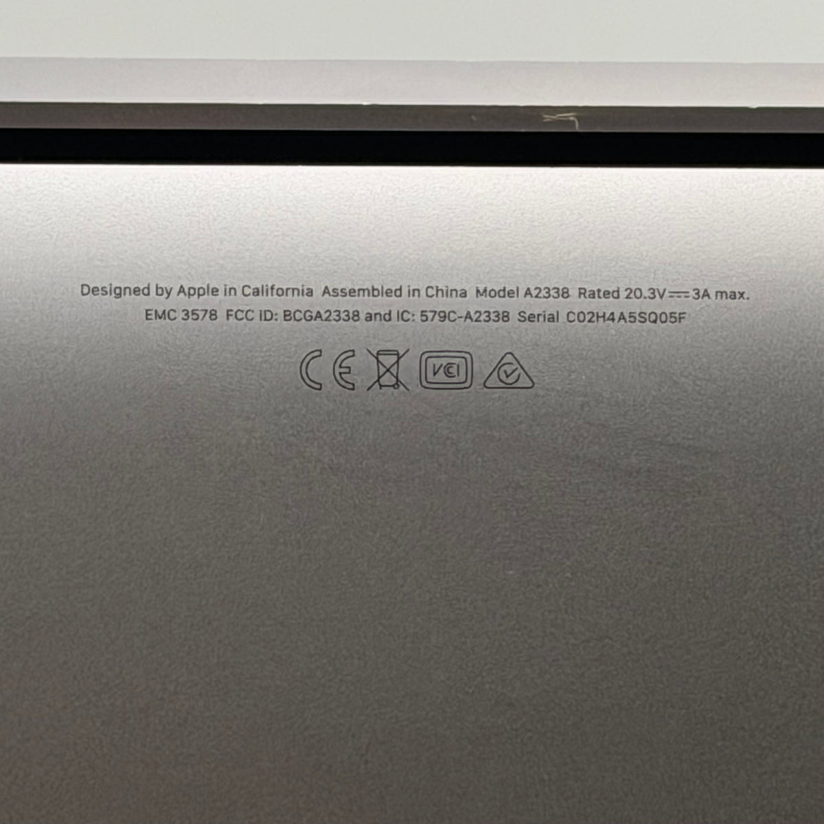 Apple MacBook Pro 13" A2338 2020 Laptop - Broken
