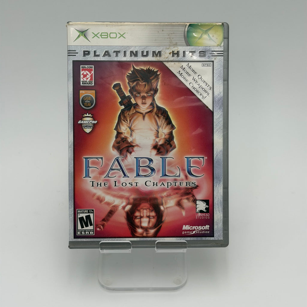 Fable: The Lost Chapters (Microsoft Xbox, 2004) Tested and Working