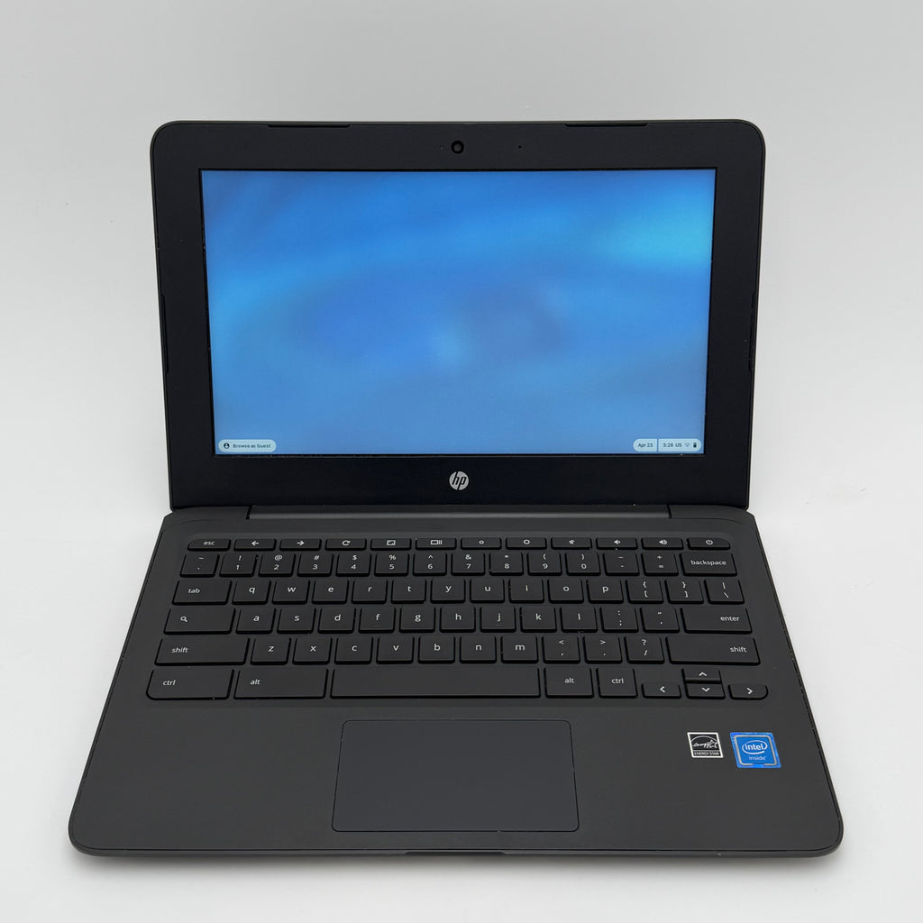 HP Chromebook 11a-nb0013dx 11" intel Celeron 4GB RAM 32GB Jet Black - Good Condition